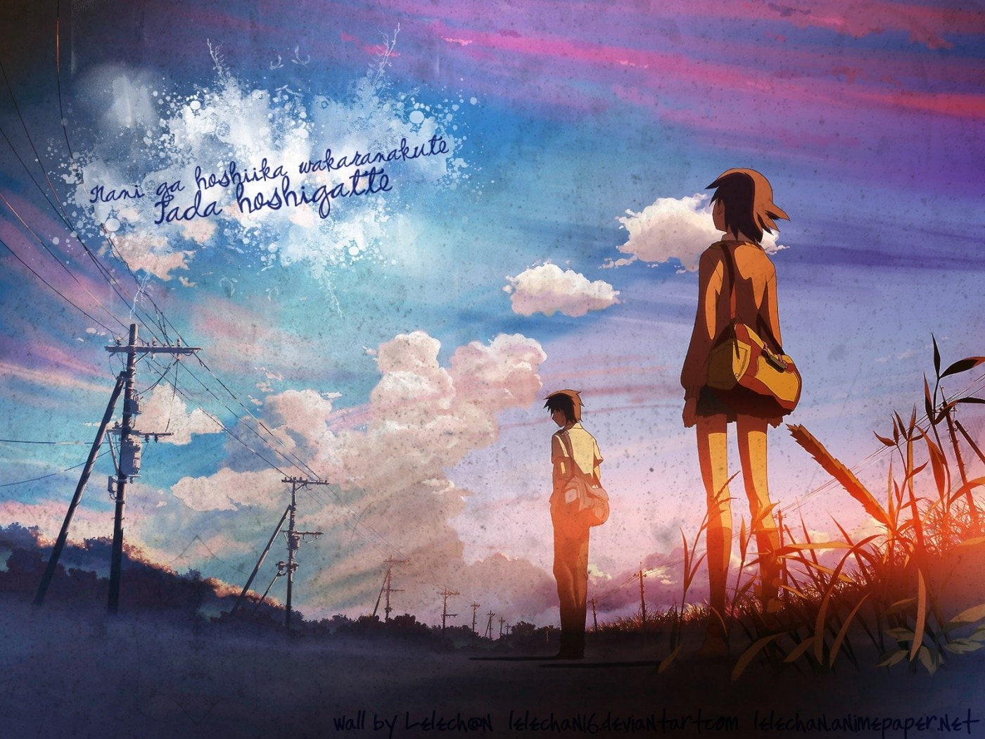 Anime, Kanae Sumita, Takaki Touno, 5 Centimeters Per Second, 720P, HD Wallpaper