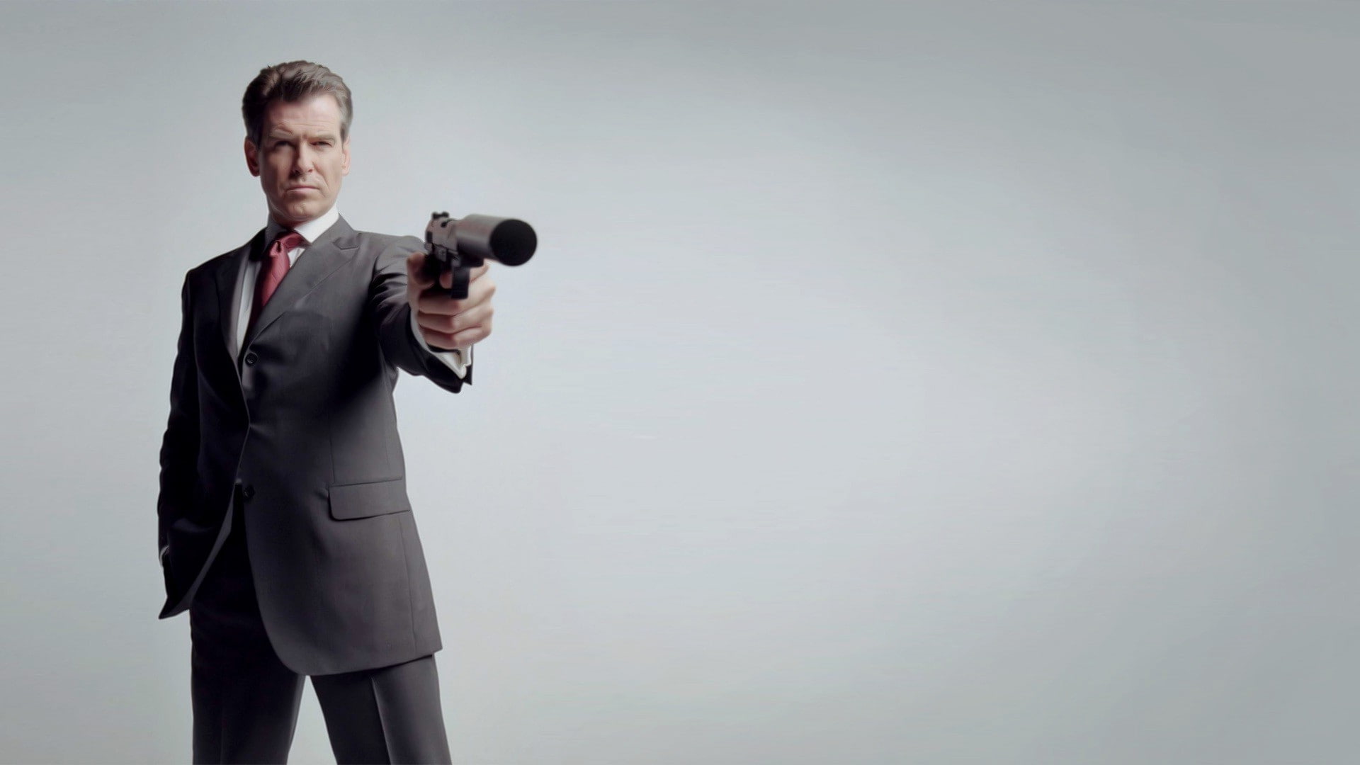 males, business person, well-dressed, studio shot, corporate business, indoors, men, 1080P, Pierce Brosnan, mature men, adult, copy space, James Bond, HD Wallpaper