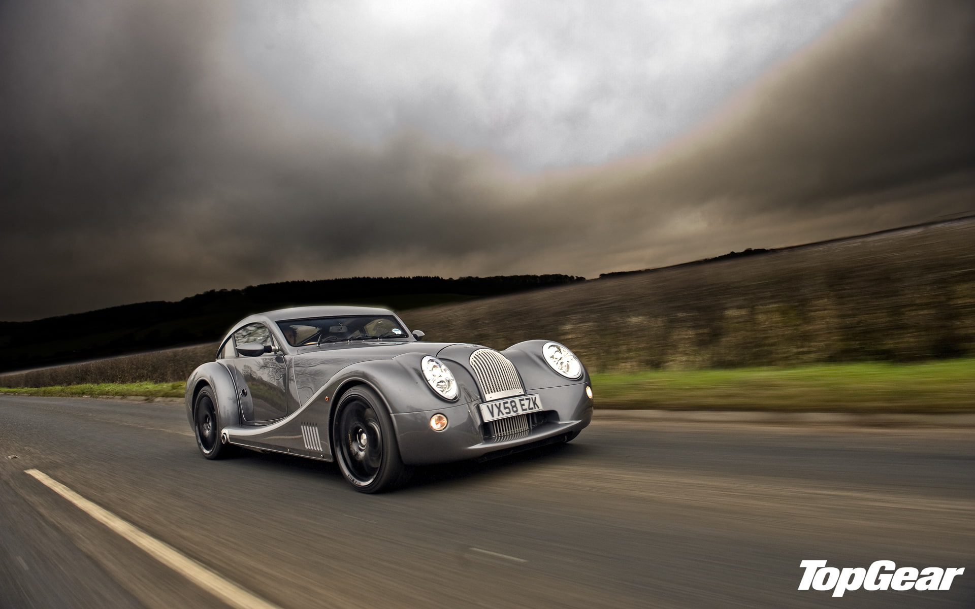 the best TV show, 1080P, Top Gear, the front, Morgan, Aeromax, Supercar, HD Wallpaper