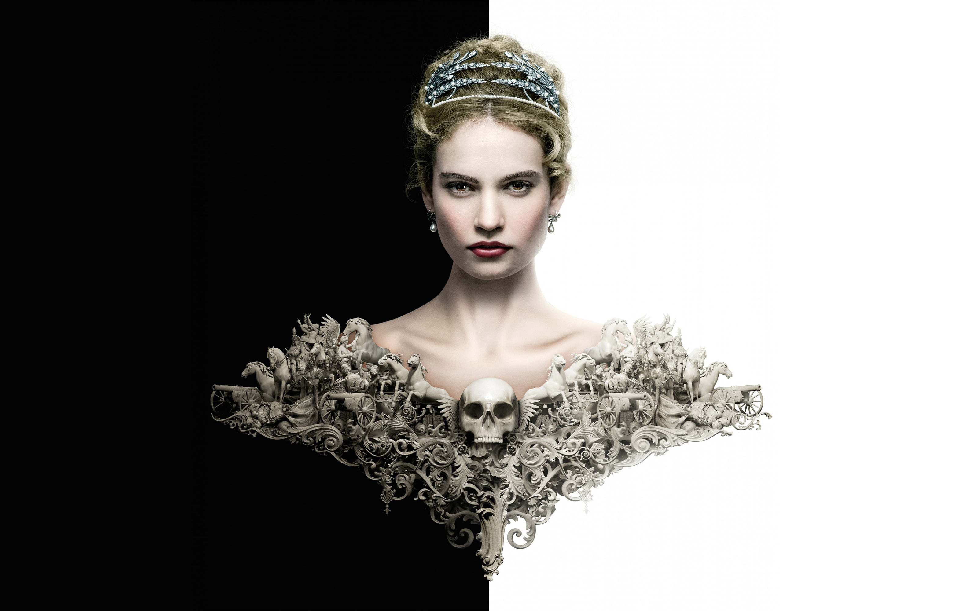 War and Peace, 2K, Lily James, Natasha Rostova, HD Wallpaper