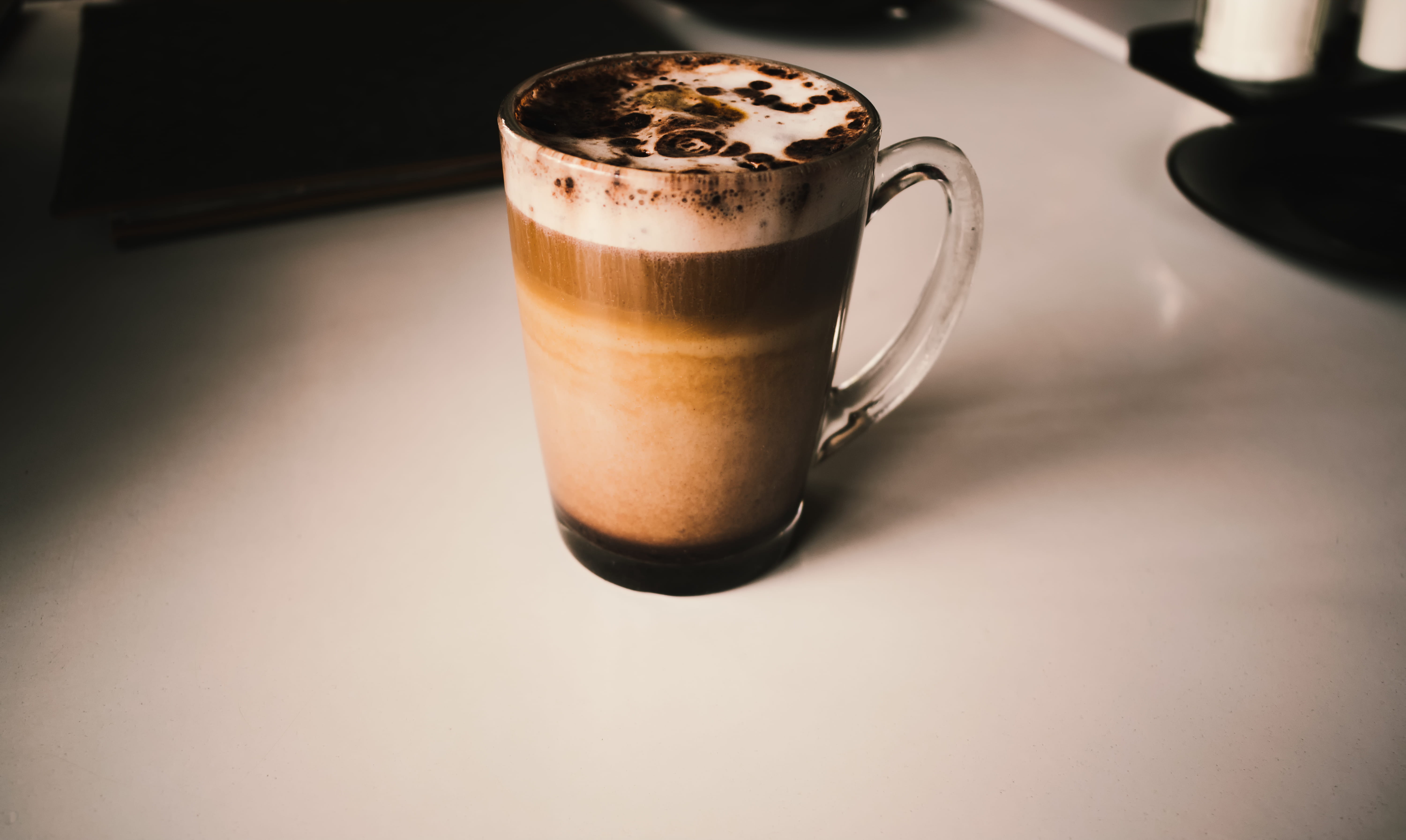 food, espresso, chocolate, cup, winter, clear, frothy drink, no people, indoors, brown, milk, caffeine, hot, cappuccino, coffee cup, cold, cafe, cream, HD Wallpaper