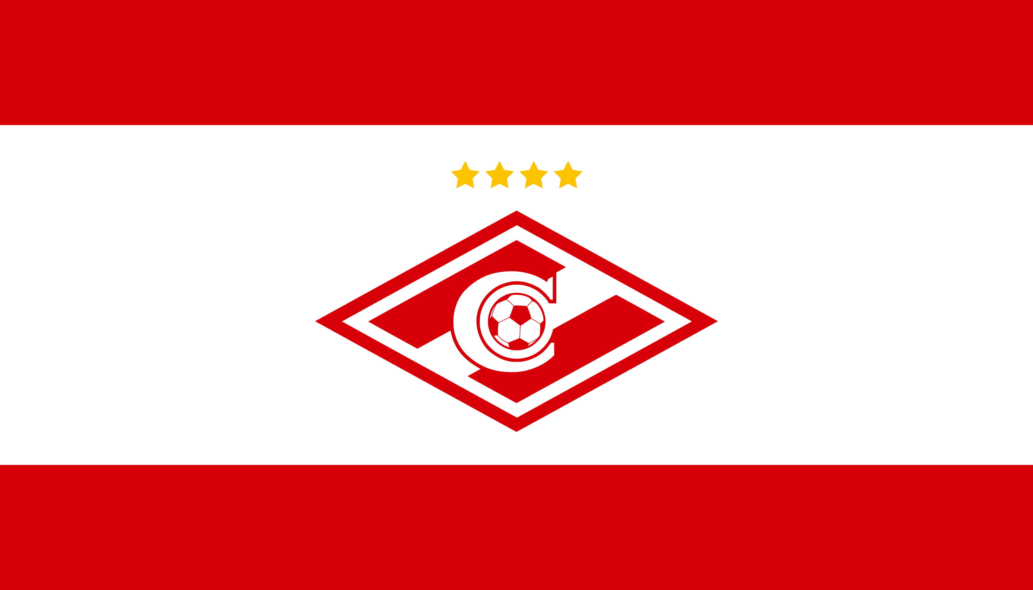 Emblem, Soccer, FC Spartak Moscow, 2K, Logo, HD Wallpaper