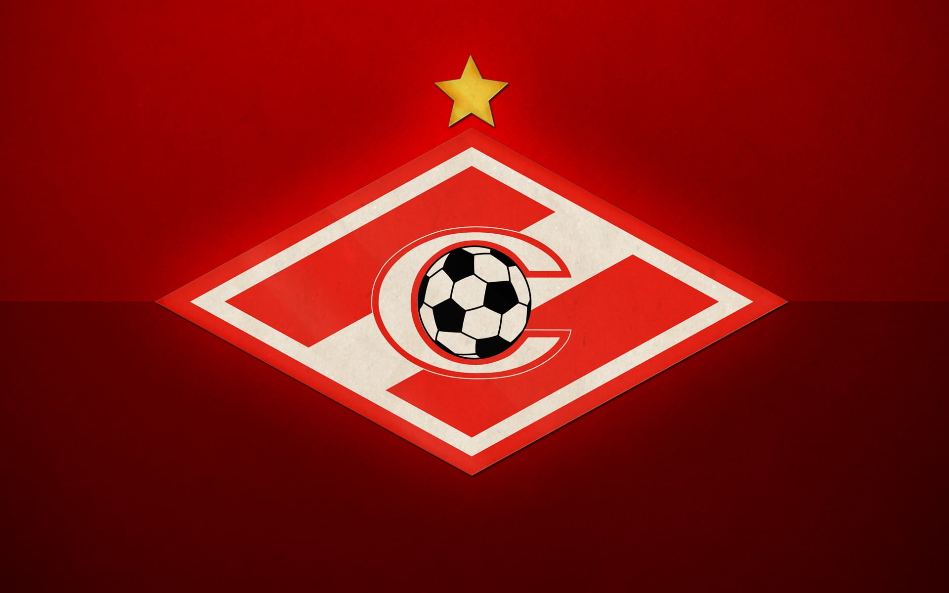 Emblem, FC Spartak Moscow, 1080P, Soccer, Logo, HD Wallpaper