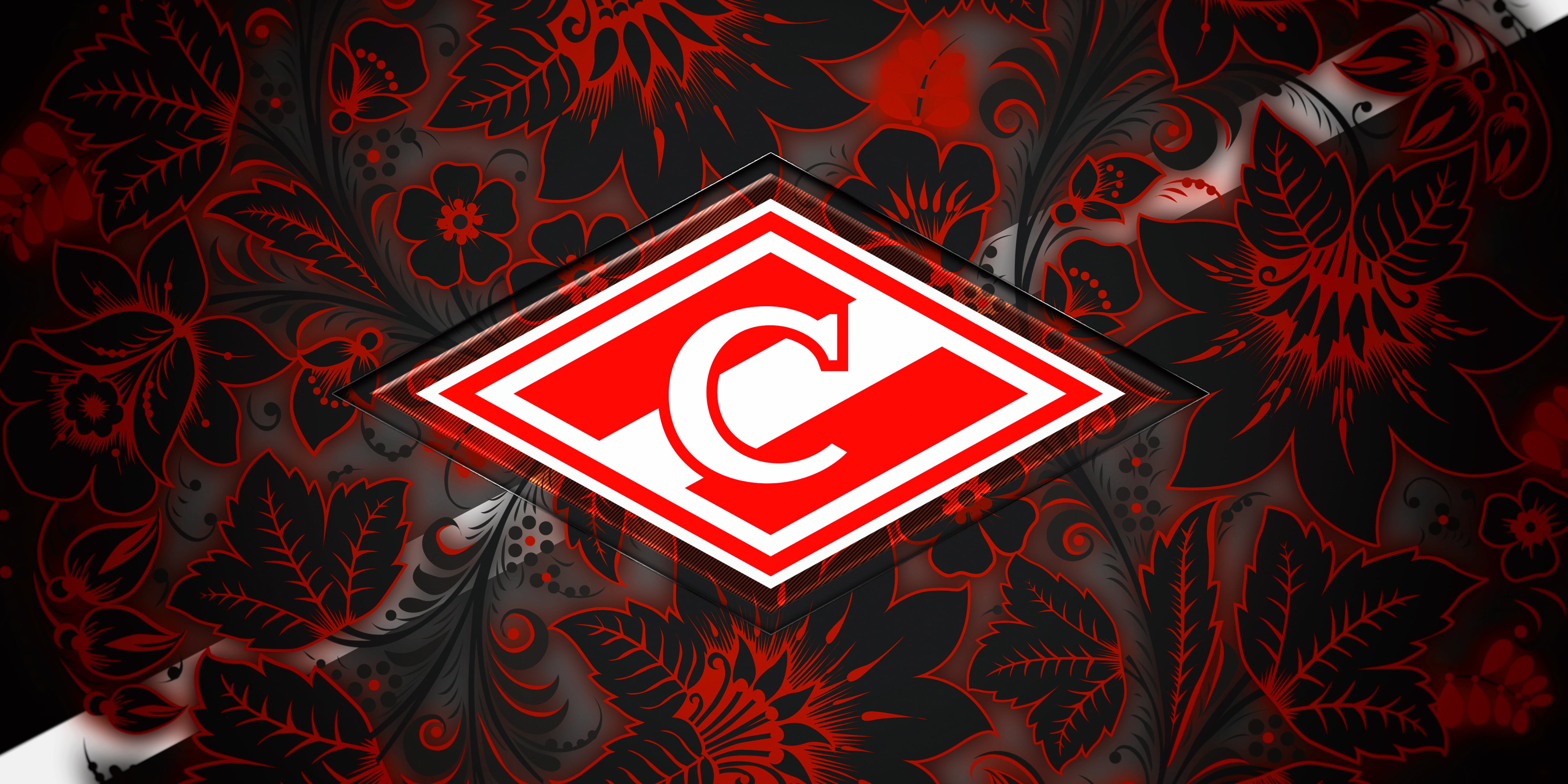 Emblem, 4K, Soccer, Logo, FC Spartak Moscow, HD Wallpaper