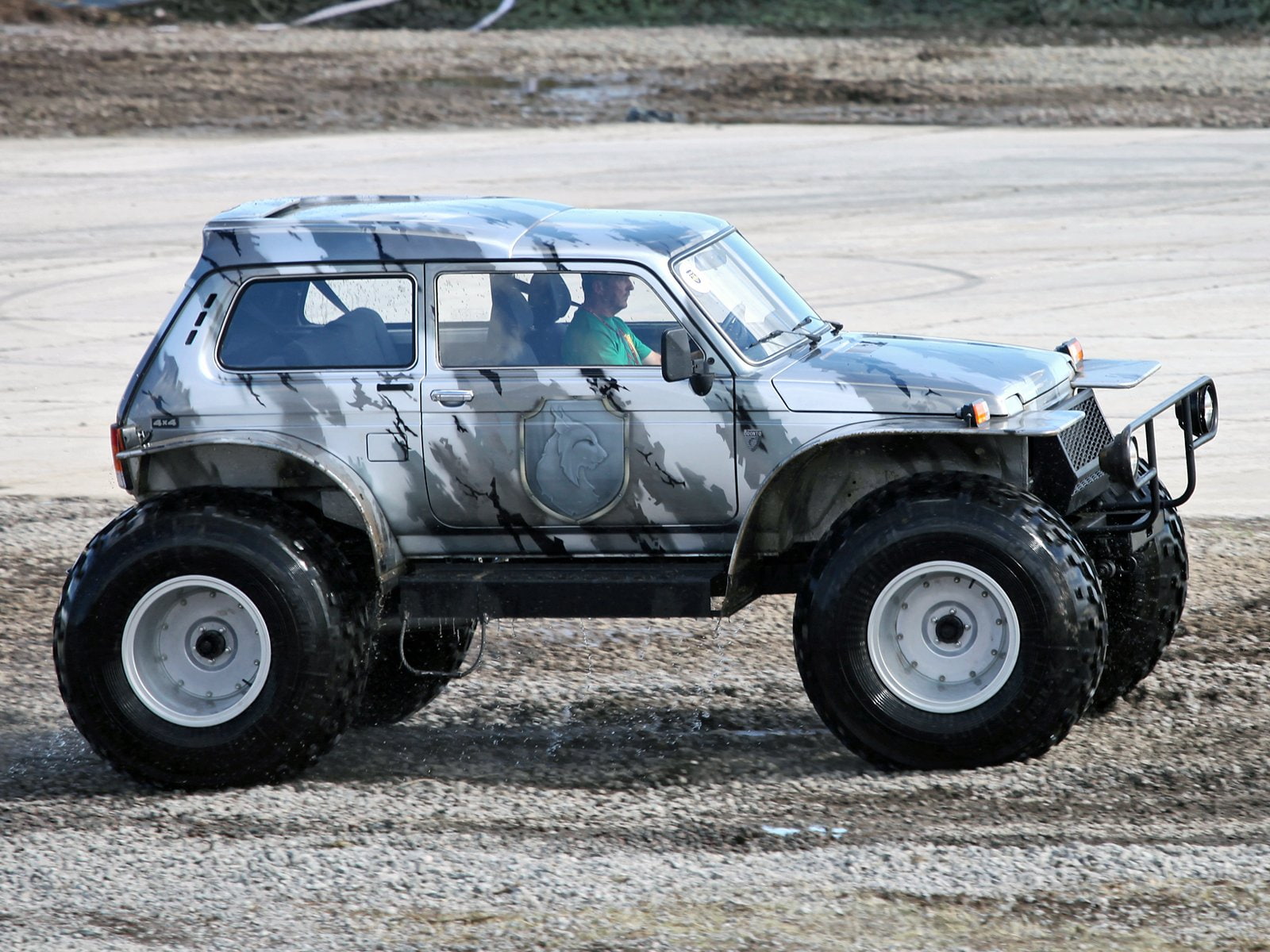 offroad, 1922, 4x4, marsh, bronto, vaz, 720P, 1996, HD Wallpaper