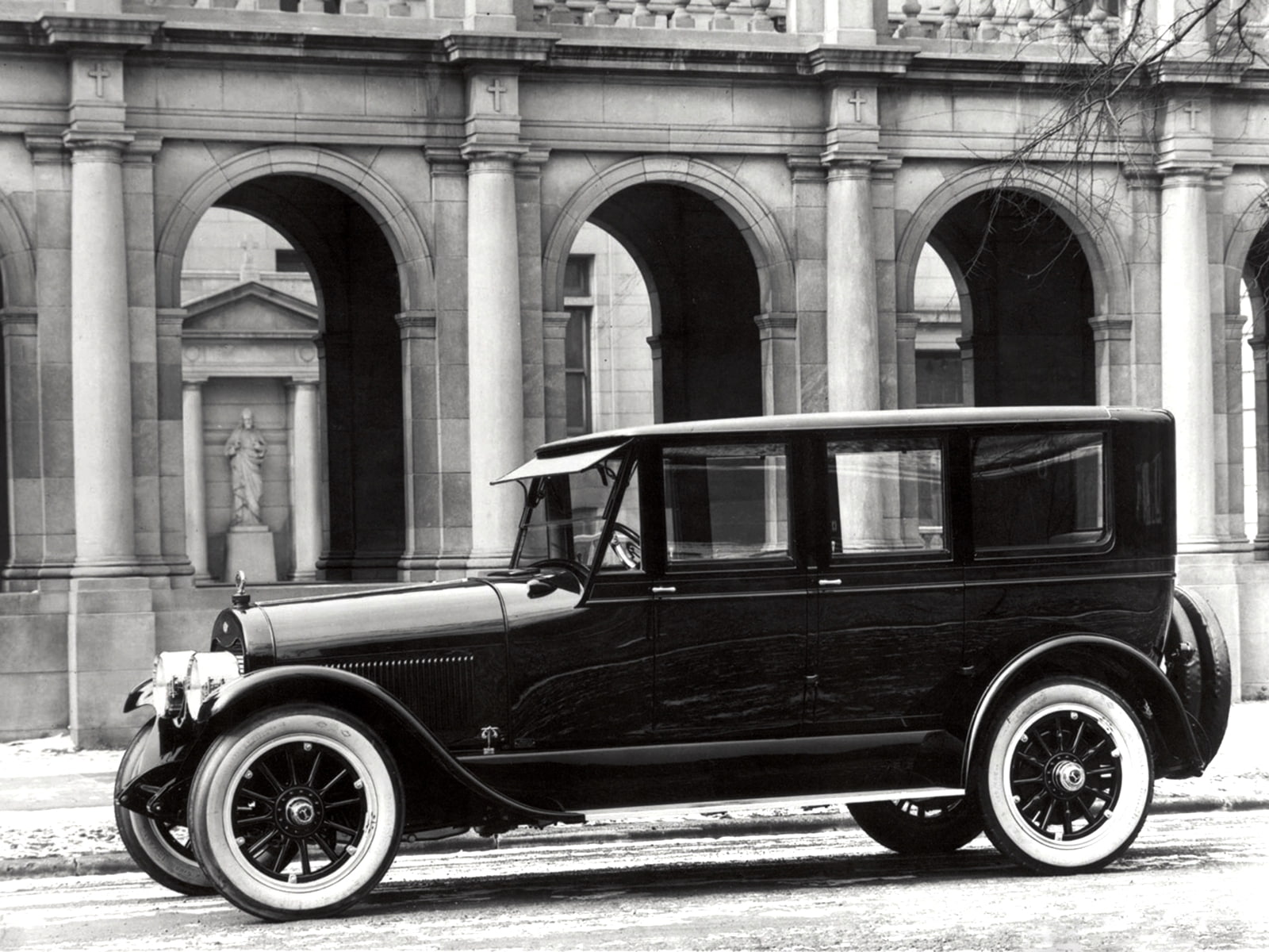 retro, lincoln, luxury, 1922, model l, limousine, 7 passenger, 720P, HD Wallpaper