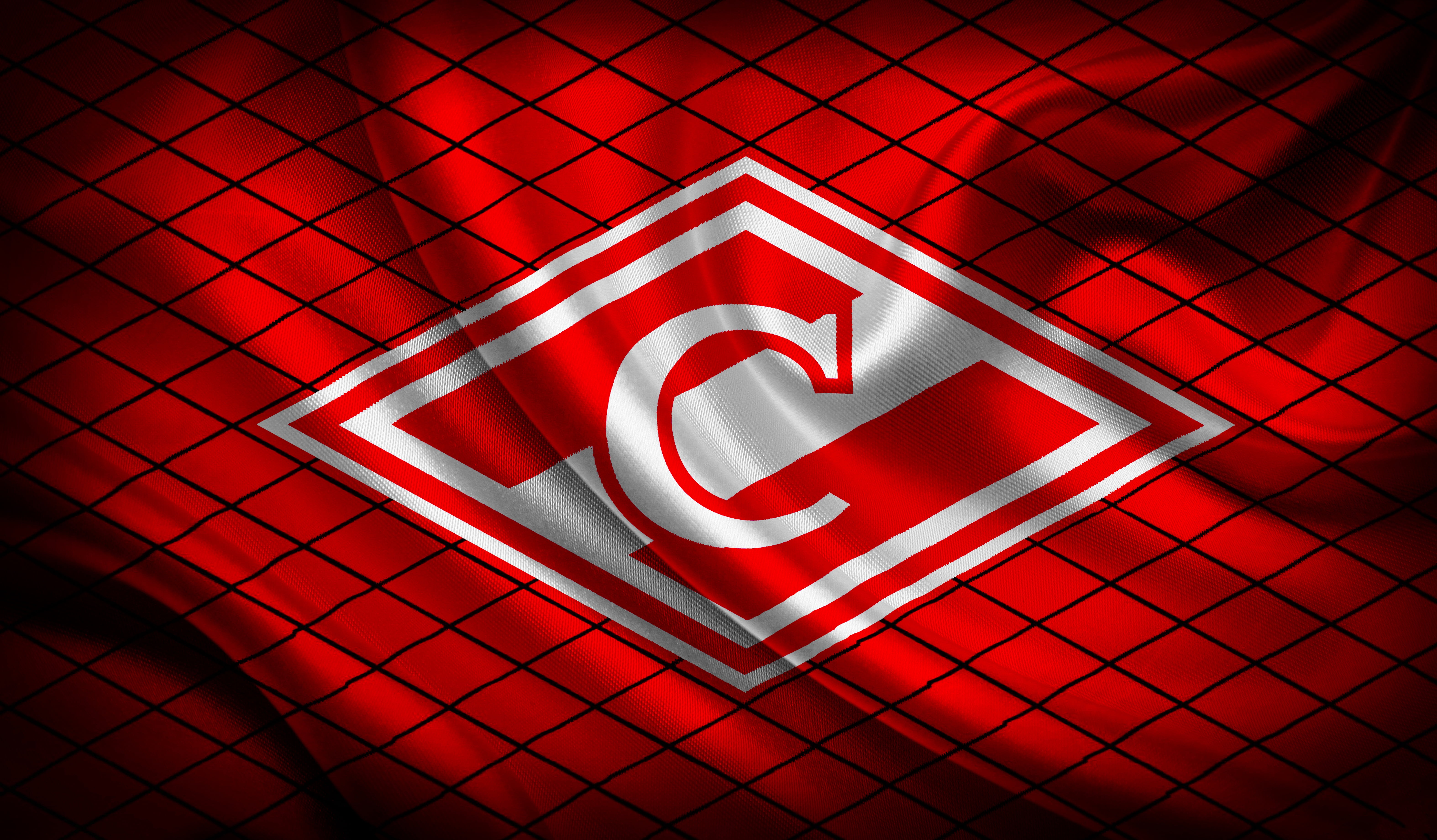 Soccer, Emblem, FC Spartak Moscow, Logo, 5K, HD Wallpaper