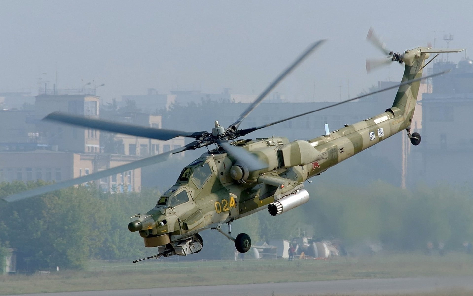 Attack helicopter, the rise, Army, MI-28N, Helicopter, Night hunter, Videoconferencing Russia, 1080P, Aviation, HD Wallpaper