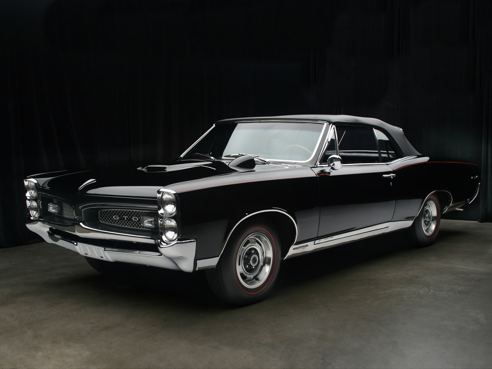gto, 720P, 1967, convertible, pontiac, HD Wallpaper