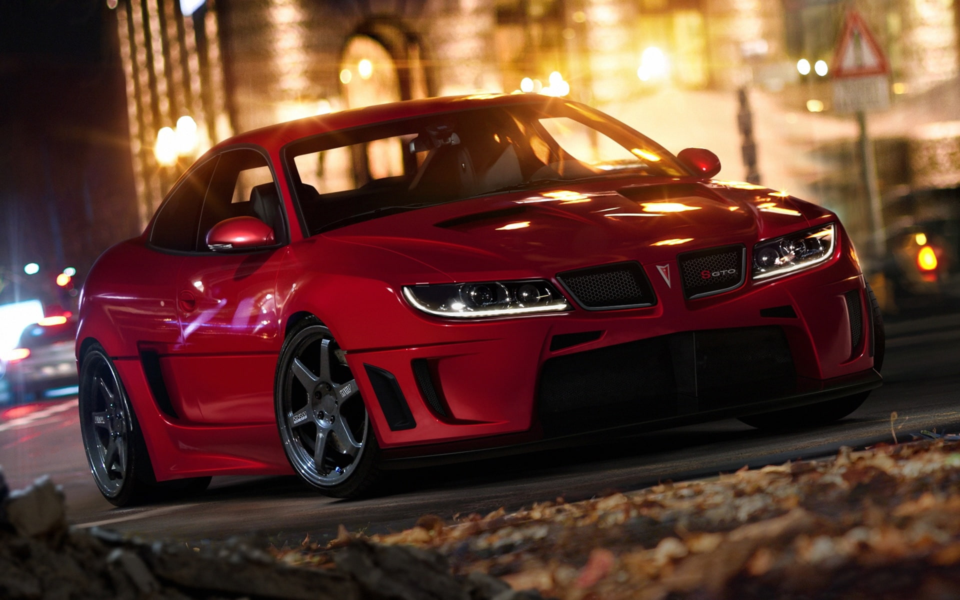 Car, 1080P, gto, Color, Pontiac, Red, HD Wallpaper