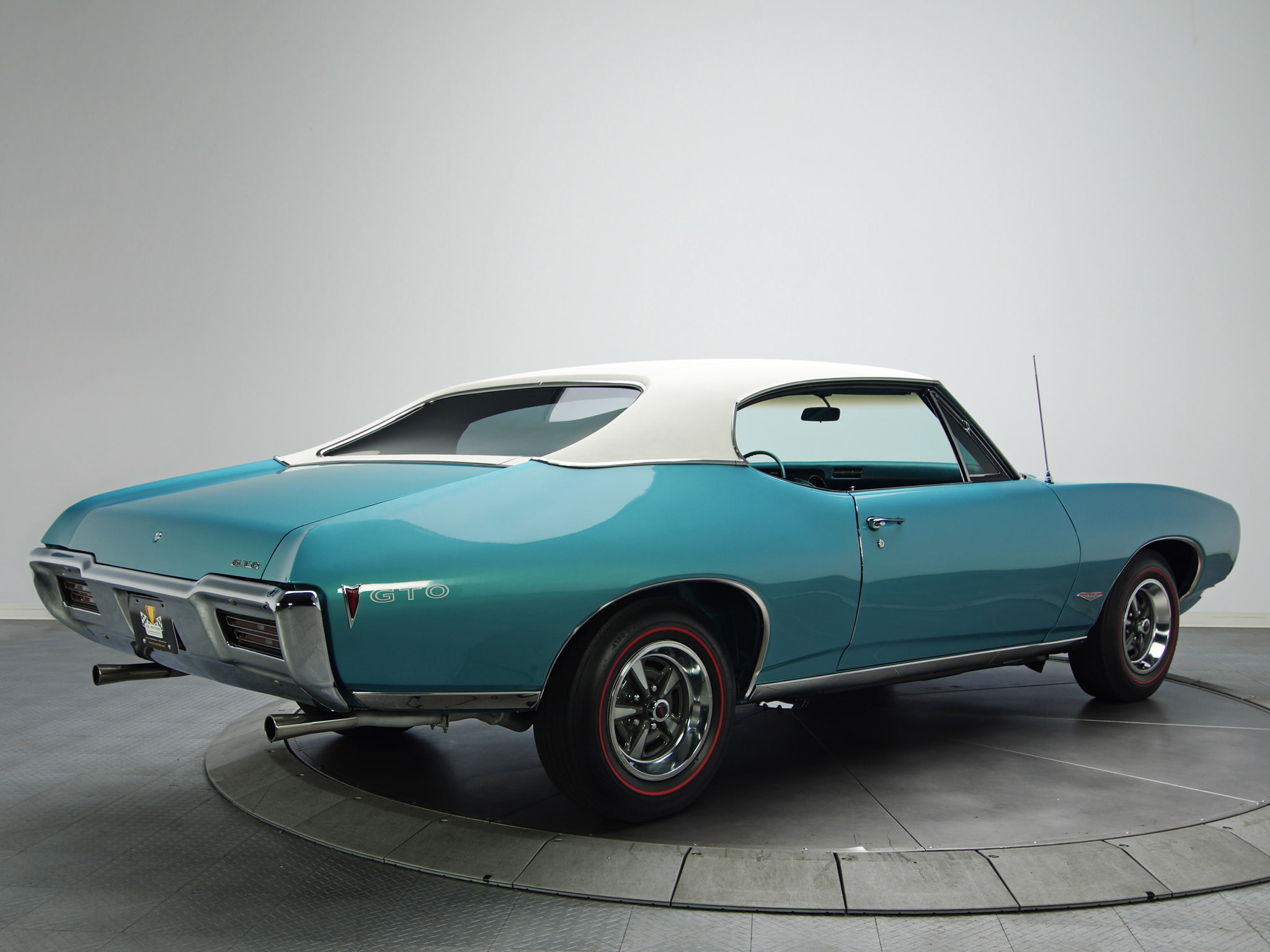 4237, 1968, pontiac, muscle, coupe, 1080P, hardtop, gto, classic, HD Wallpaper