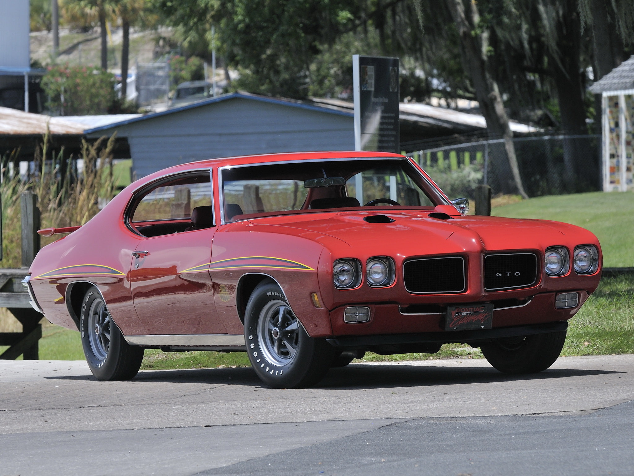 1970, judge, gto, pontiac, 4237, muscle, classic, 1080P, hardtop, coupe, HD Wallpaper