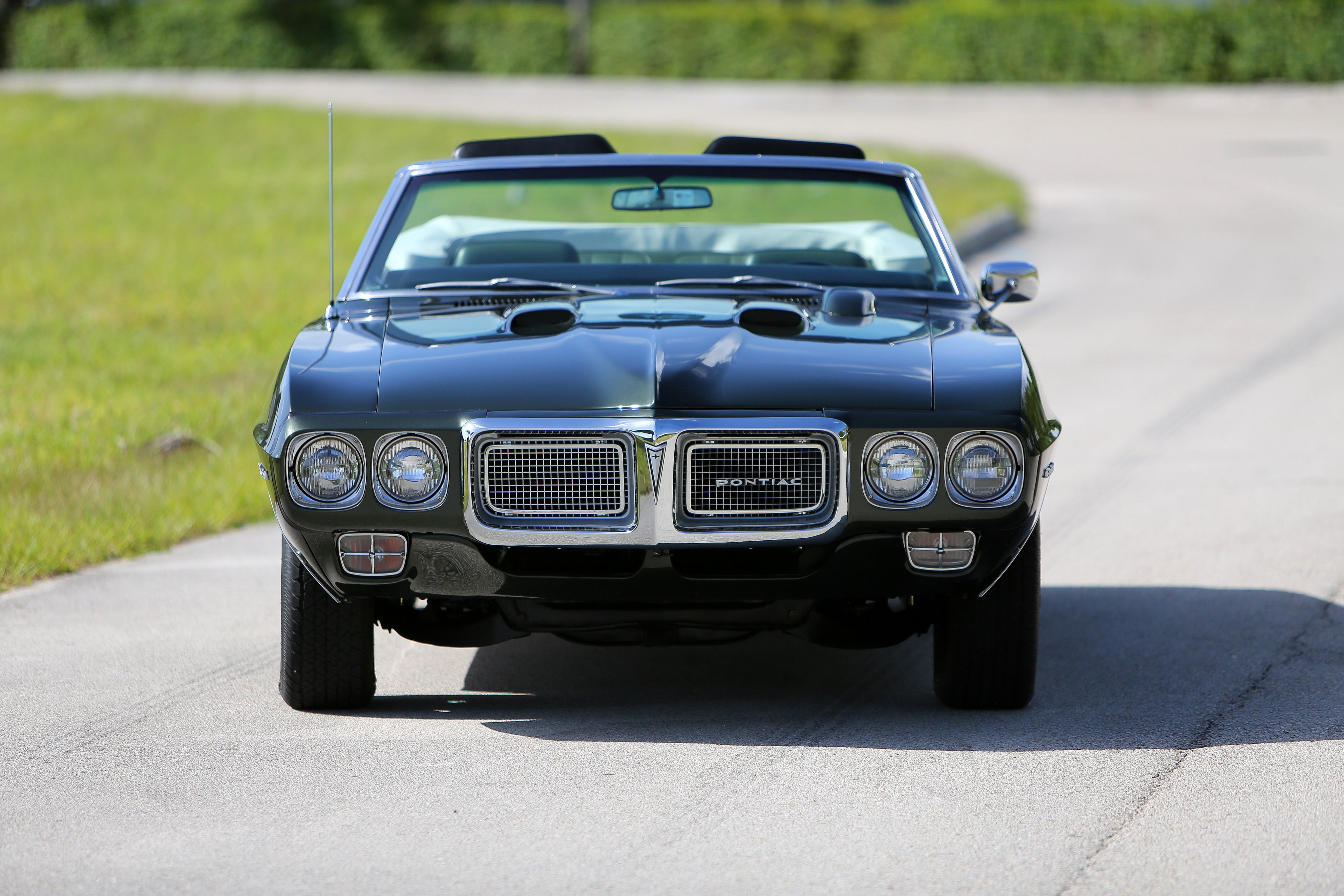 convertible, firebird, 1969, green, 4K, pontiac, 400, cars, HD Wallpaper