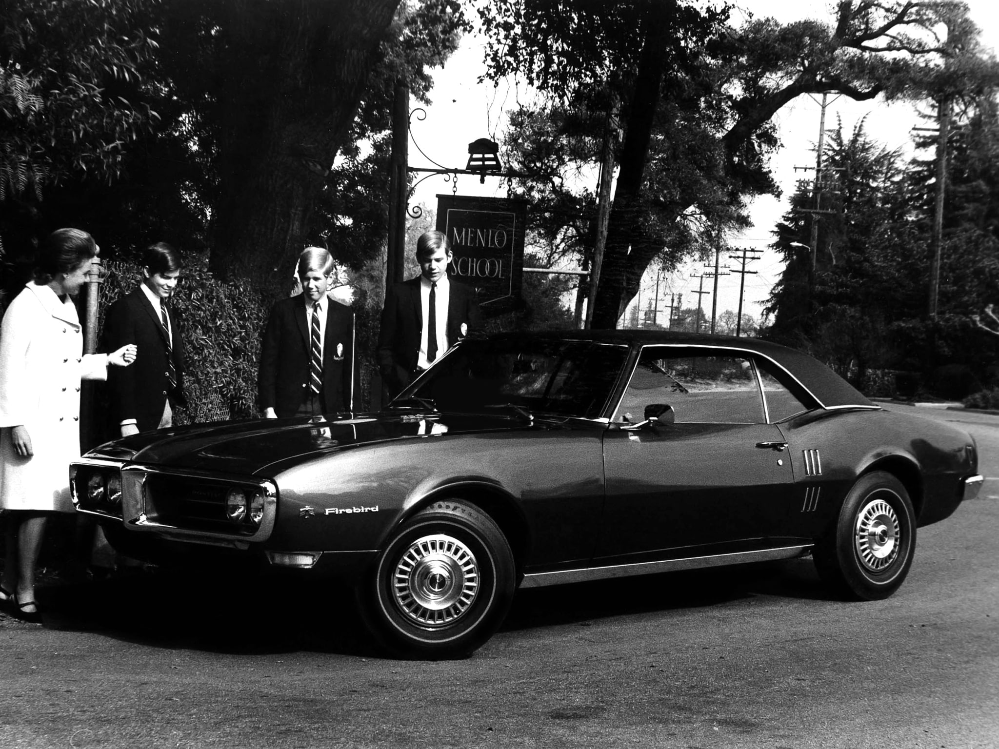 pontiac, muscle, 2337, 350, classic, 1080P, firebird, 1968, HD Wallpaper