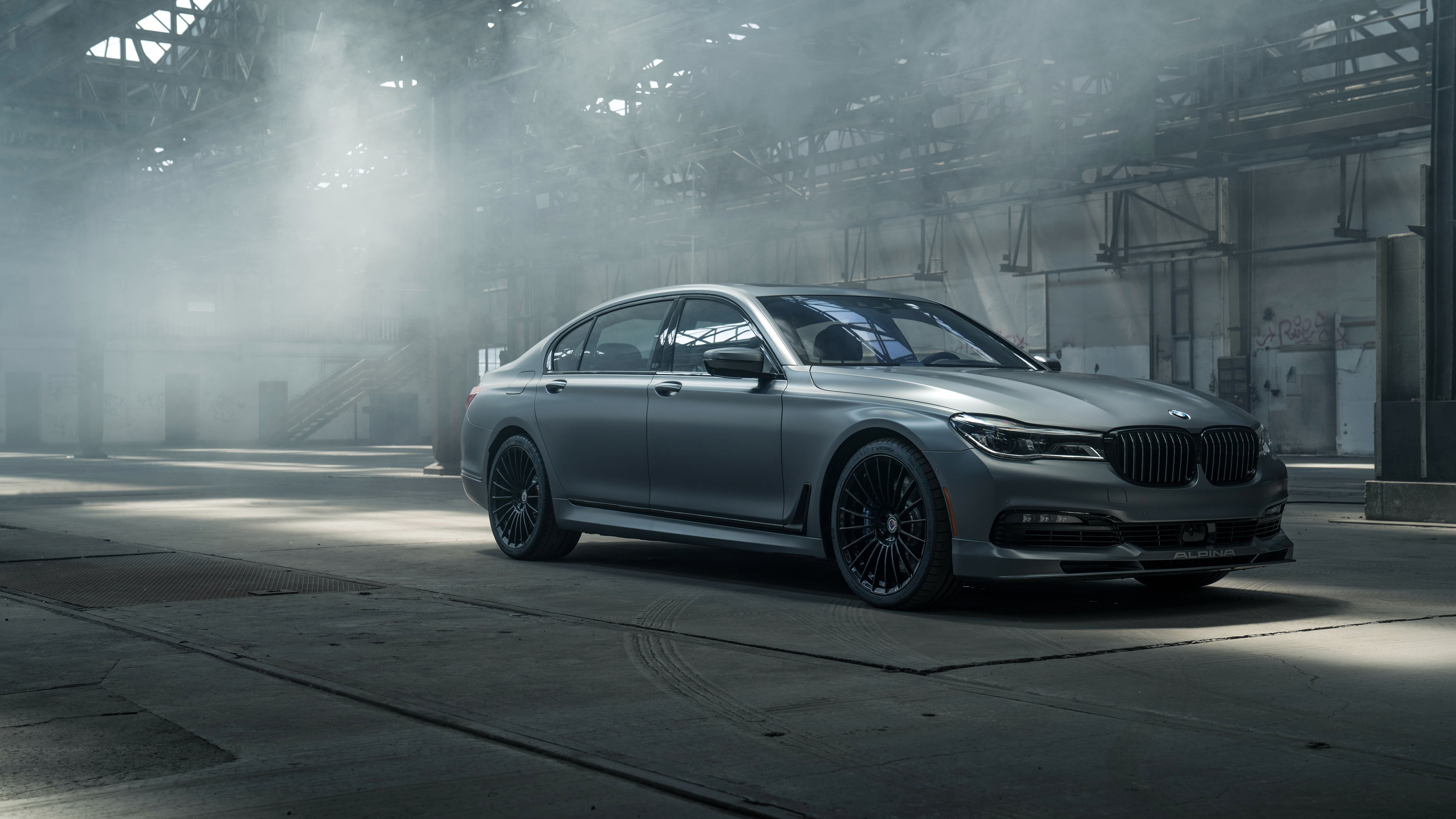 Bi-Turbo, 4K, Alpina, 2018, Alpina B7, BMW, Exclusive Edition, sedan, 7-Series, HD Wallpaper