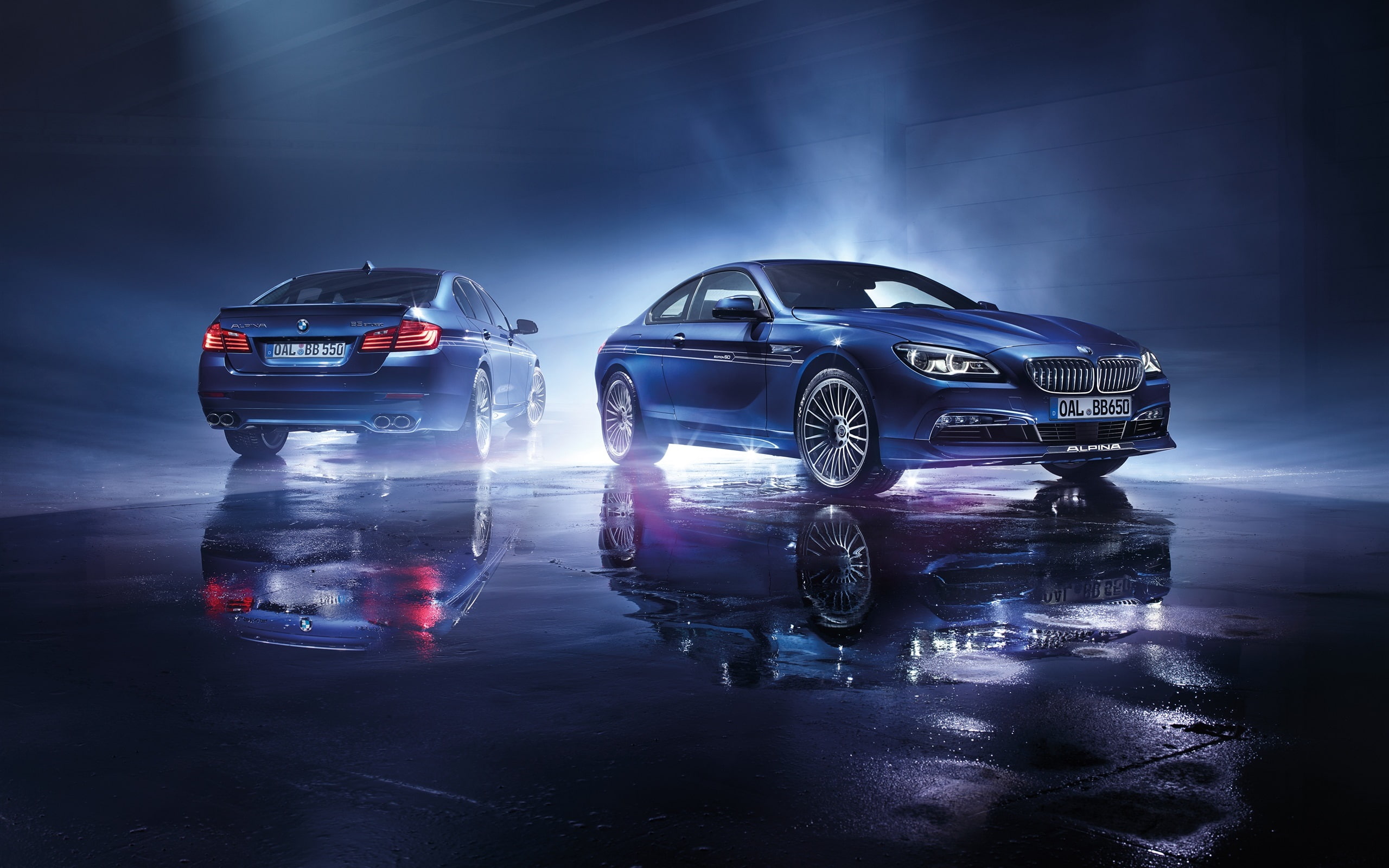 2K, Blue, BMW, 2015, alpina, Cars, HD Wallpaper