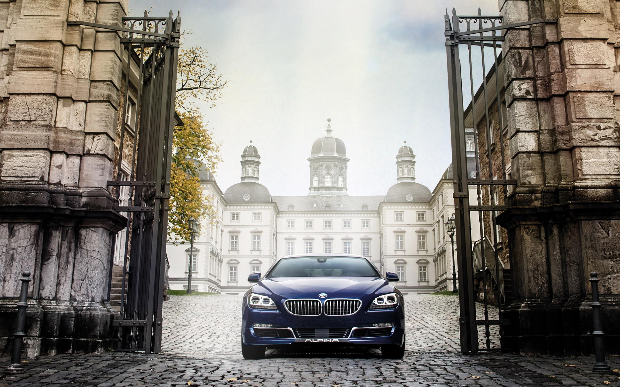 b, 2K, alpina, cars, blue, xdrive, 2015, bmw, gran, coupe, car, HD Wallpaper