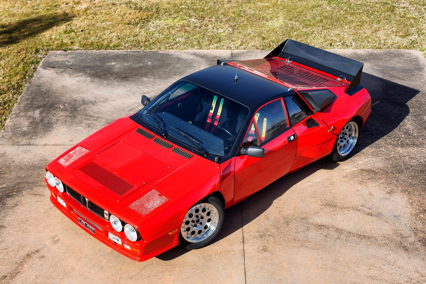 037, cars, 1980, 720P, lancia, racecars, abarth, HD Wallpaper
