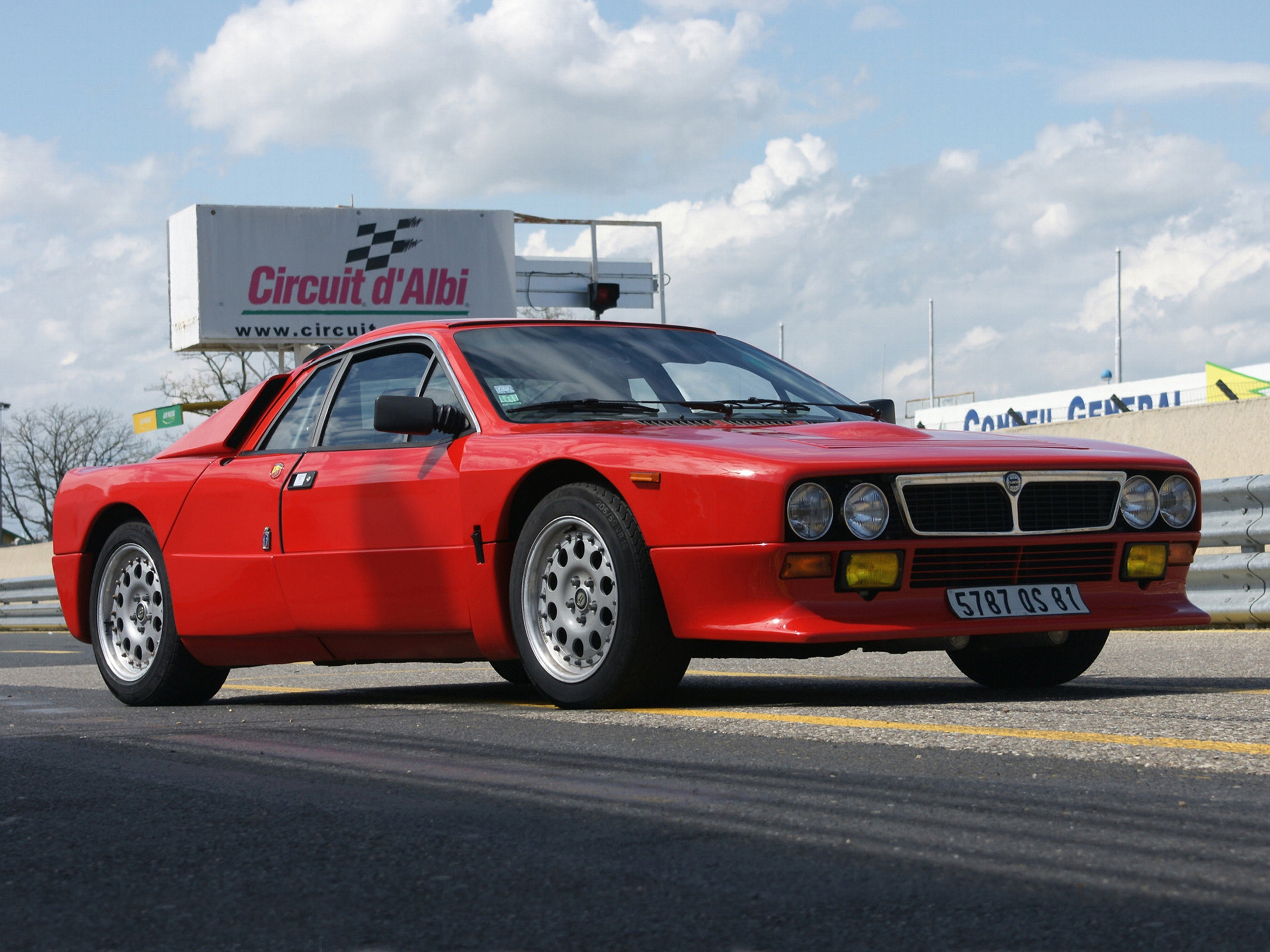 stradale, 4K, 037, lancia, italy, red, sport, rally, supercar, car, 1982, 4000x3000, HD Wallpaper