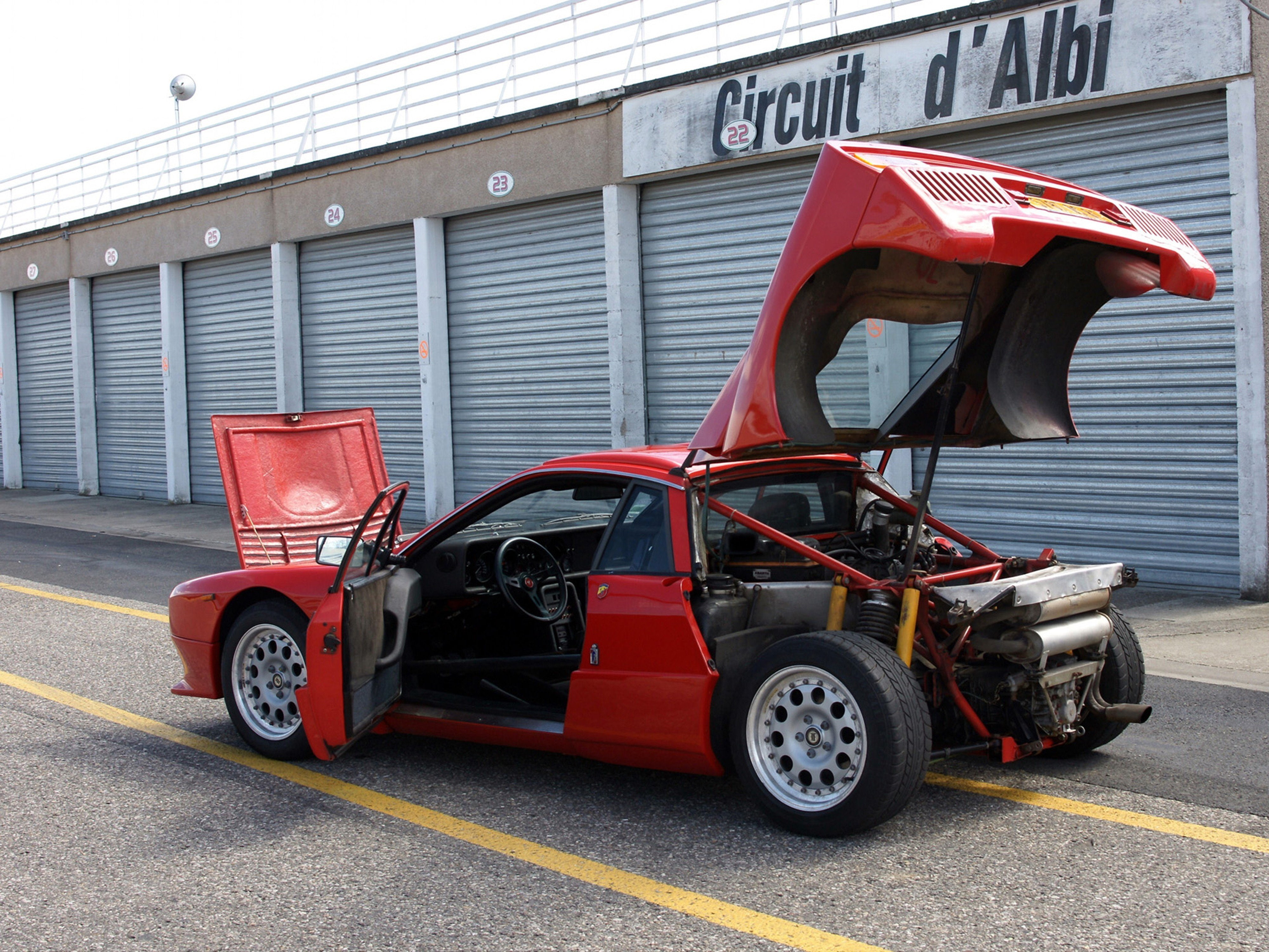 4000x3000, red, stradale, 037, car, 4K, lancia, italy, sport, supercar, rally, 1982, HD Wallpaper