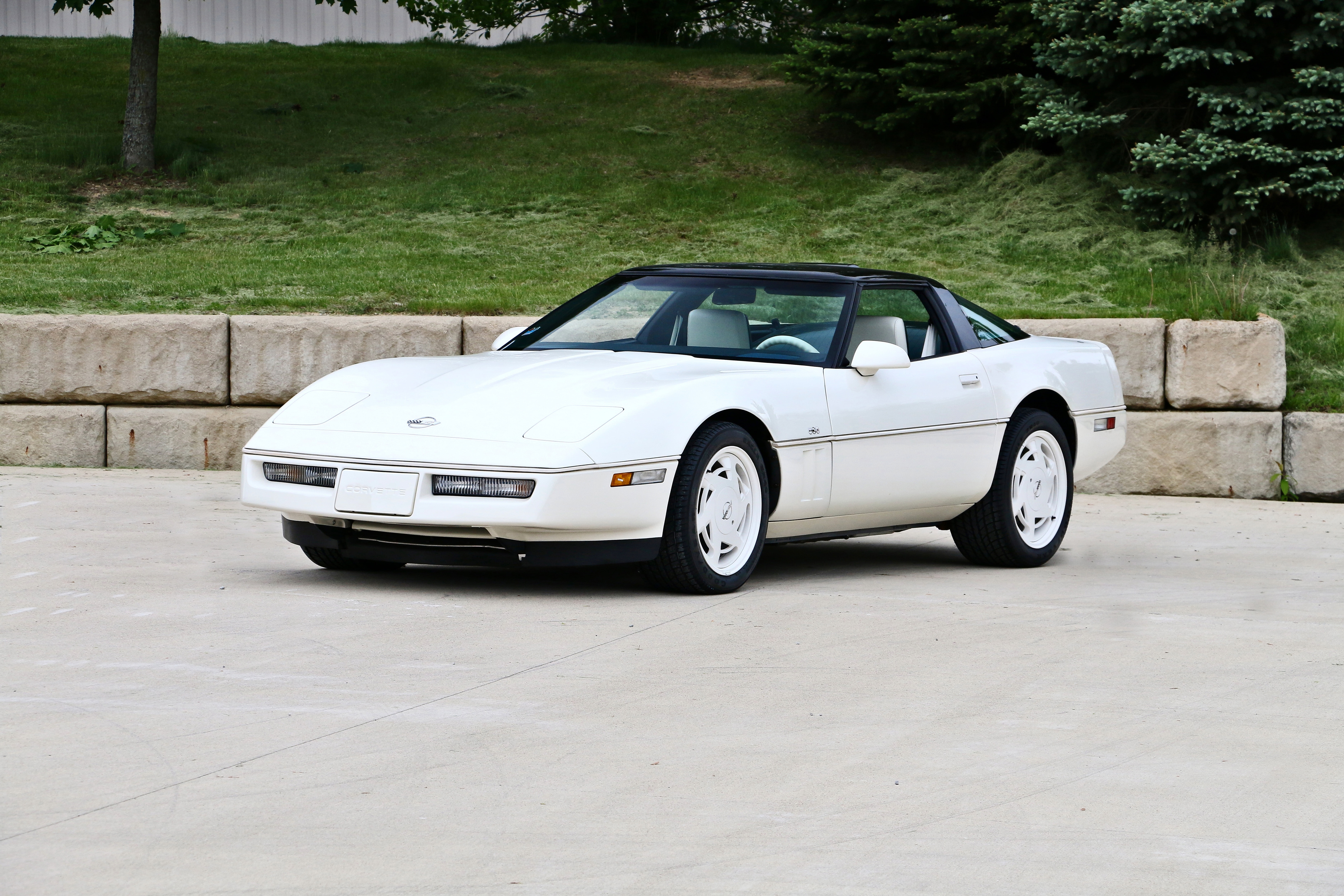 corvette, 5K, original, edition, 1988, anniversary, usa, muscle, chevrolet, 35th, HD Wallpaper