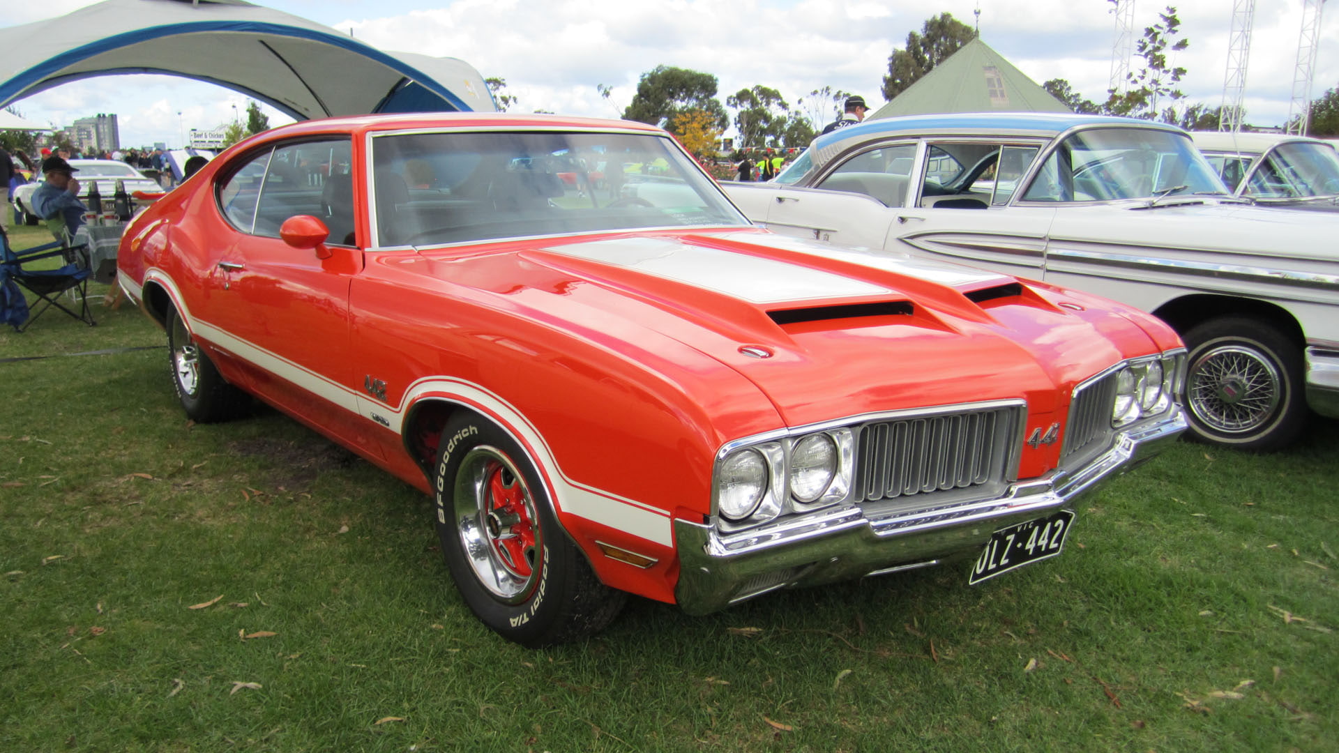 classic, muscle, 1080P, 442, oldsmobile, HD Wallpaper