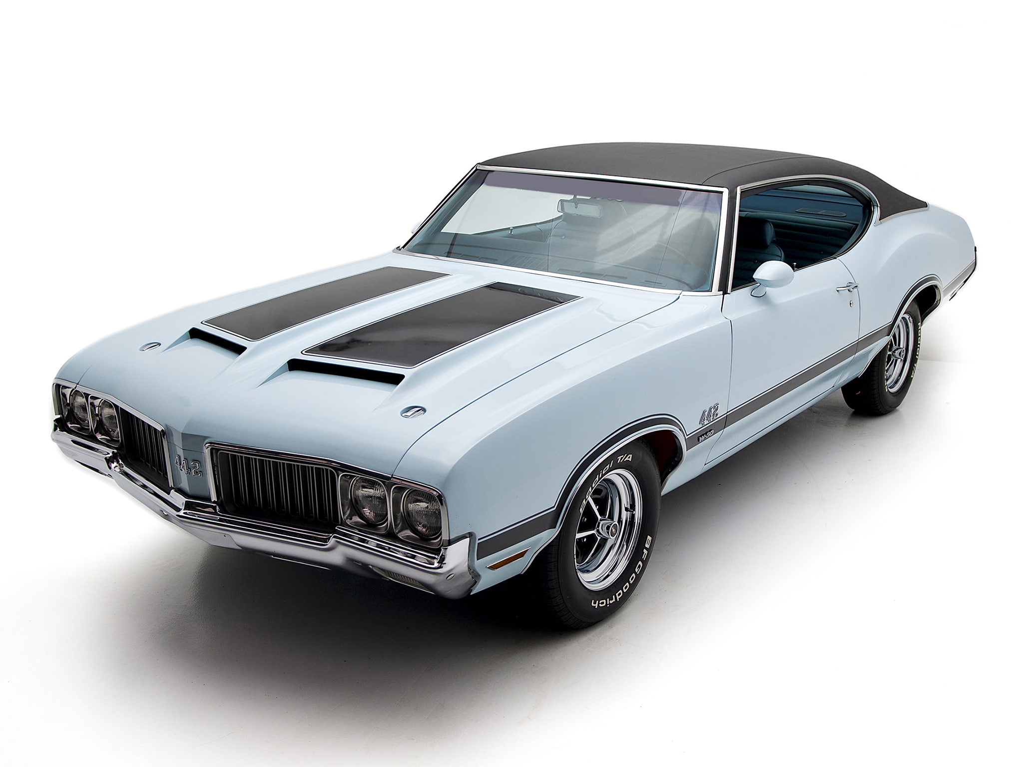 w 30, oldsmobile, 442, muscle, classic, coupe, holiday, 1970, 1080P, 4487, HD Wallpaper
