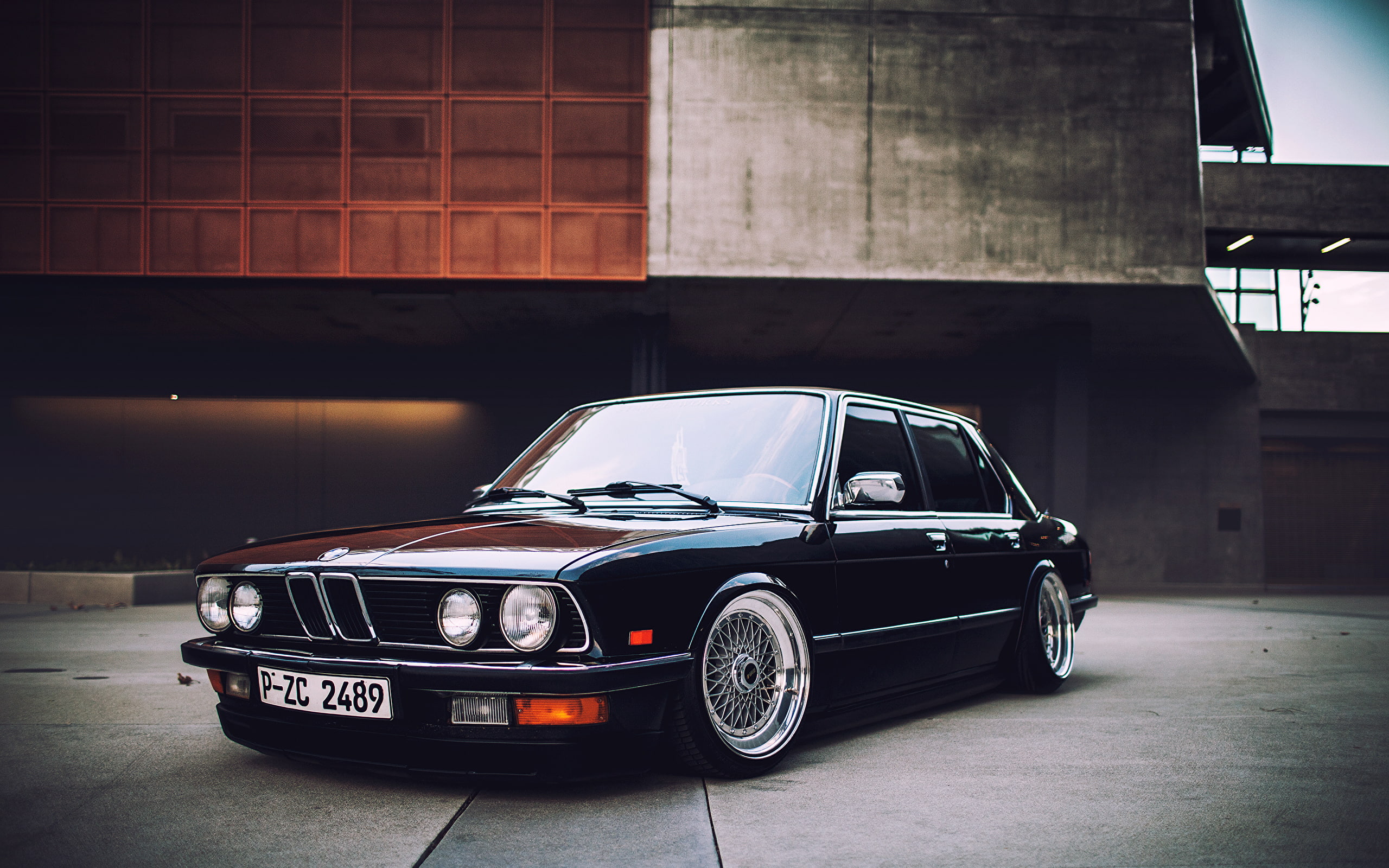 e21, bmw, low, 2K, tuning, HD Wallpaper