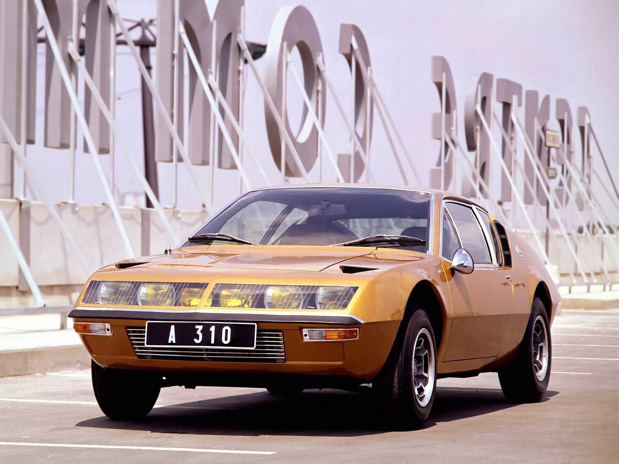 alpine, a310, 1971, classic, renault, supercar, 1080P, HD Wallpaper