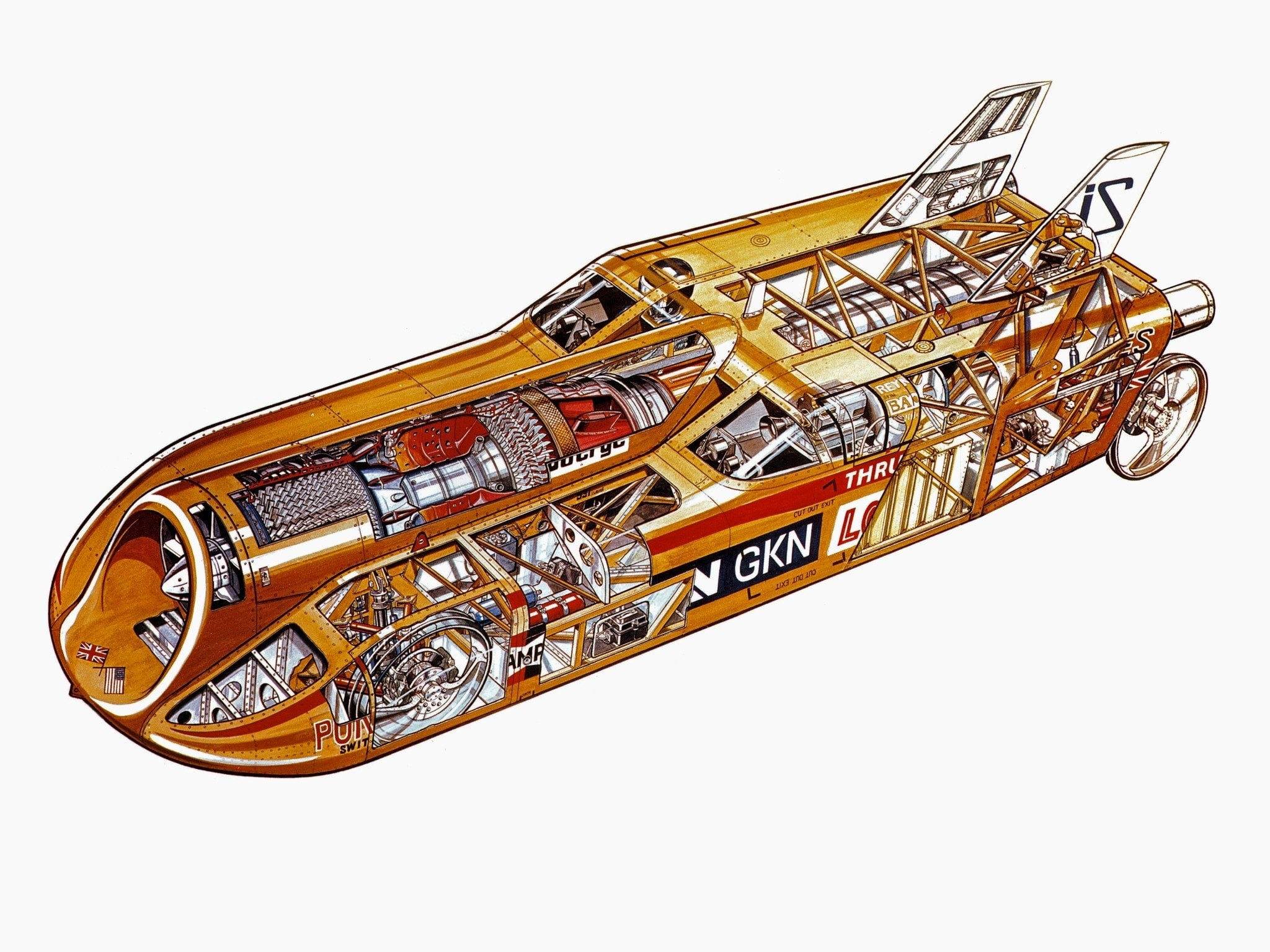 race, speed, 1080P, 1983, record, racing, jet, thrust, land, HD Wallpaper