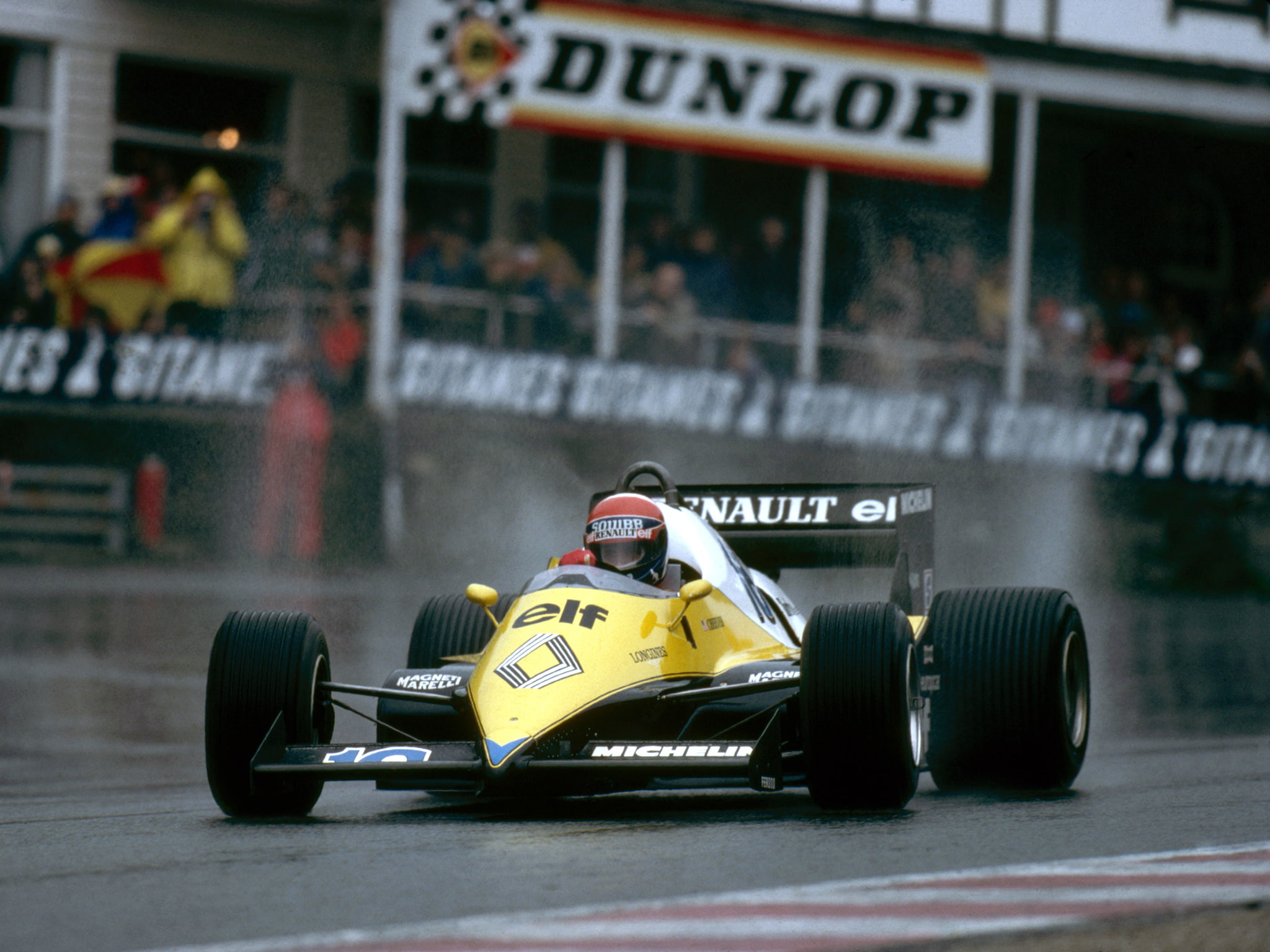 racing, re40, f 1, 1080P, 1983, renault, race, formula, HD Wallpaper
