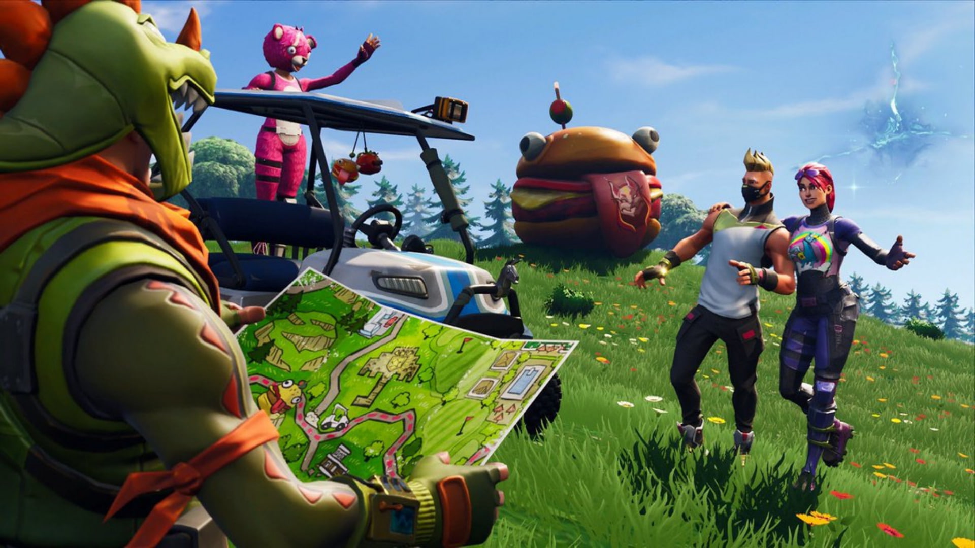 1080P, Video Game, Fortnite, Fortnite Battle Royale, HD Wallpaper