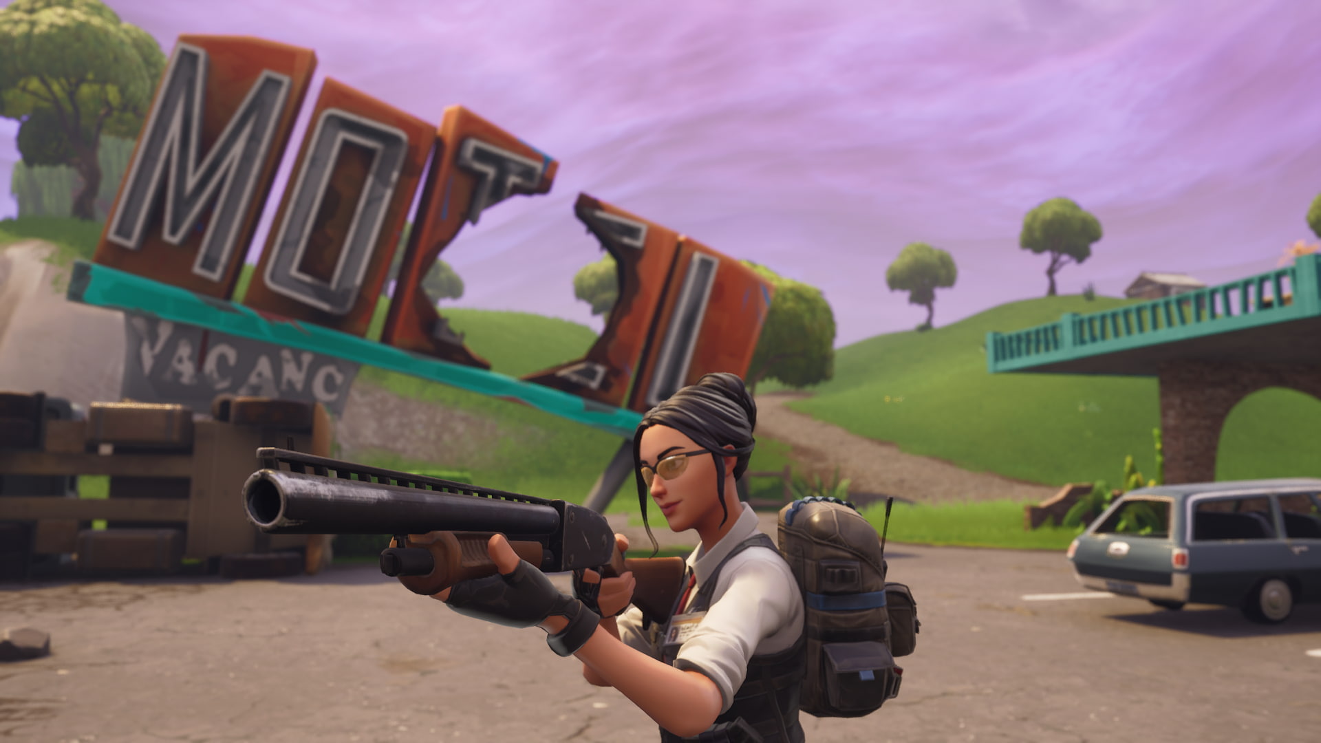 Fortnite Battle Royale, Shotgun, 1080P, Fortnite, Video Game, HD Wallpaper