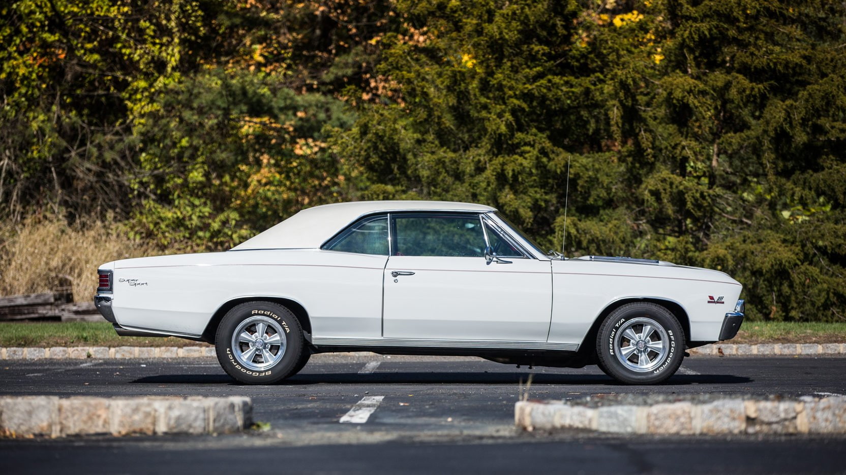 cars, 1967, (ss), white, 720P, chevrolet, chevelle, HD Wallpaper
