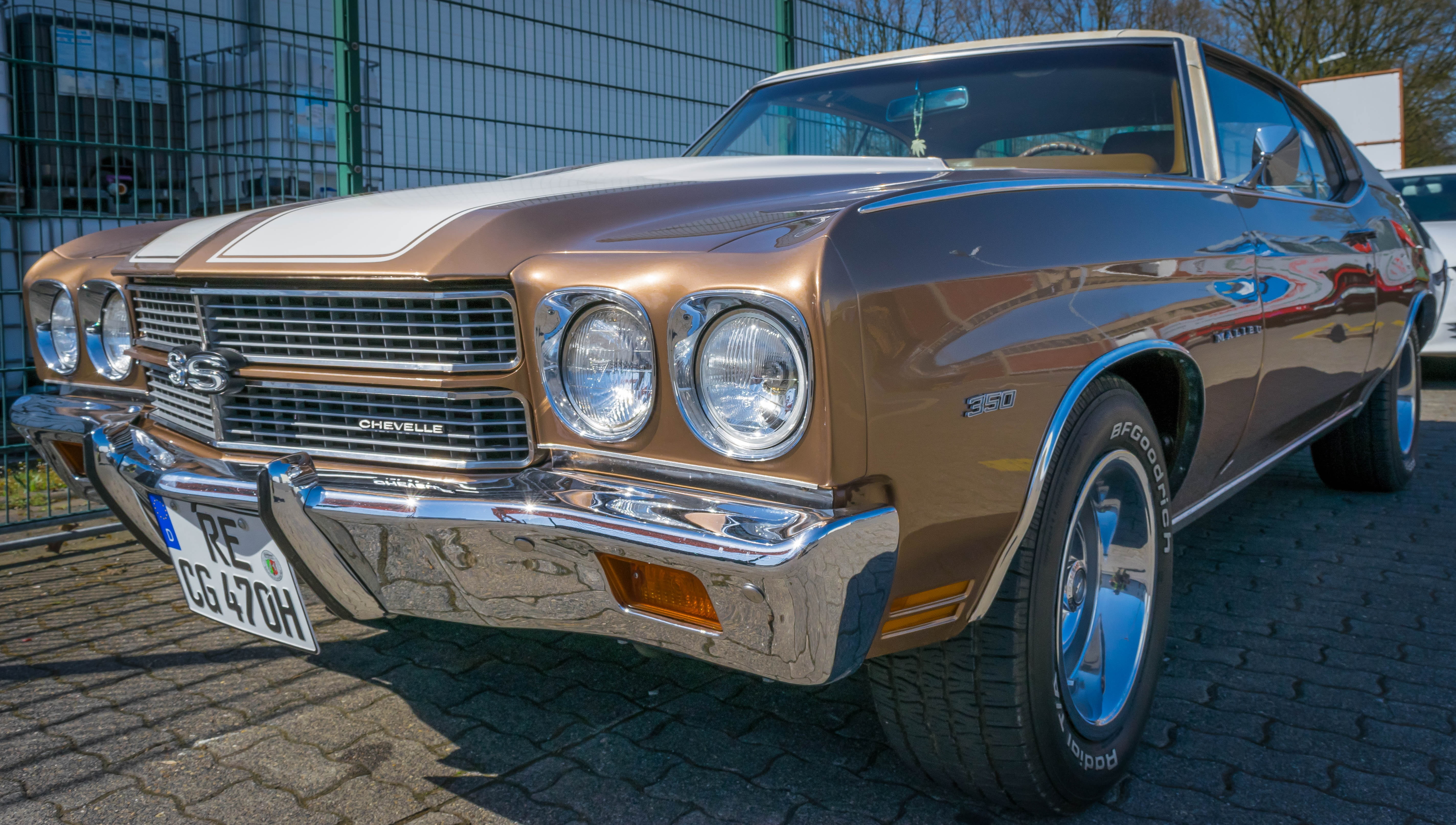 ss, oldtimer, city, chevrolet, nostalgia, built structure, metal, road, auto, headlight, usa, car, transportation, gray, retro styled, pkw, wheel, coupe, HD Wallpaper