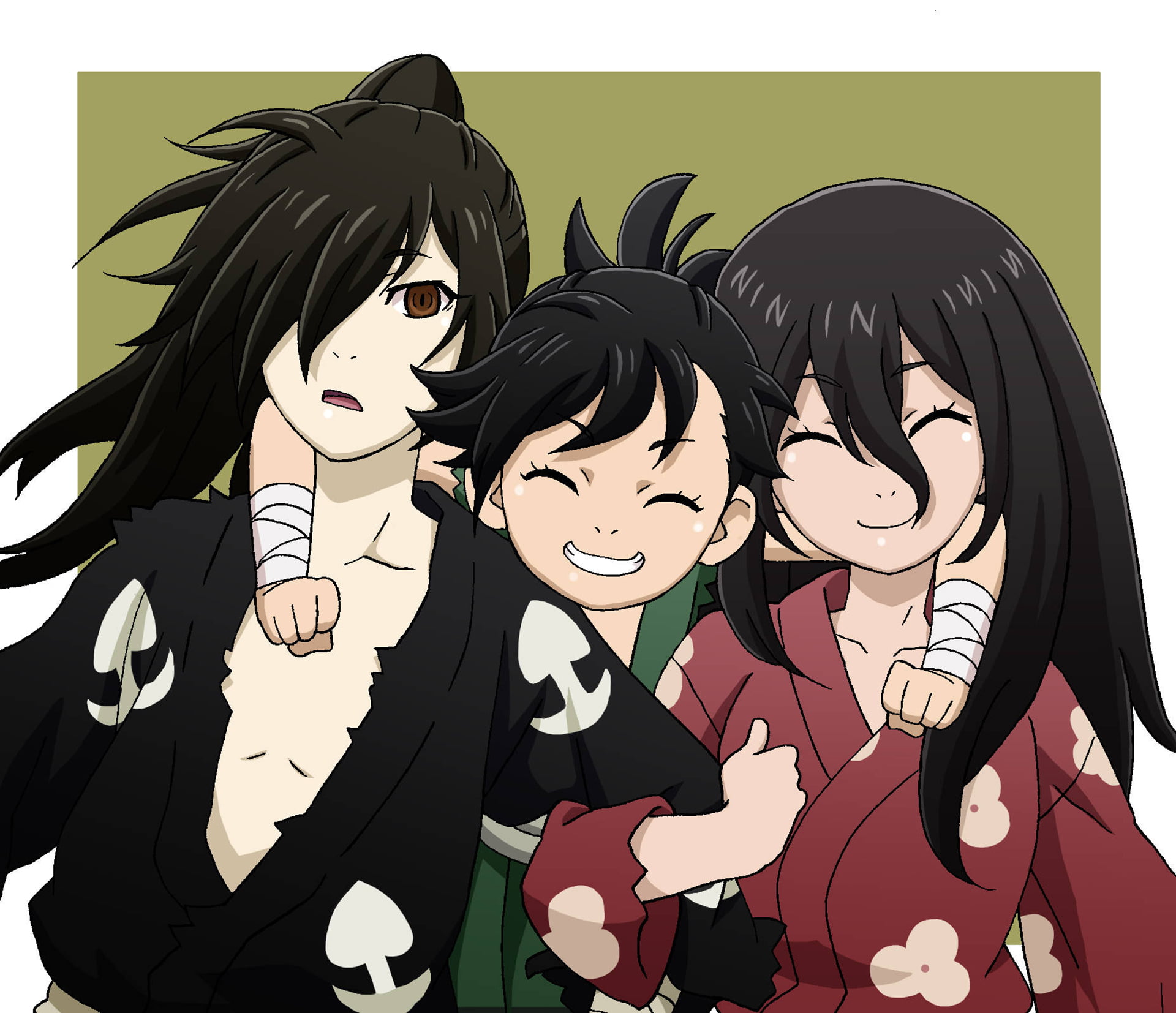 Hyakkimaru (Dororo), Dororo (Dororo), 1080P, Anime, Dororo, Dororo (Anime), Mio (Dororo), HD Wallpaper