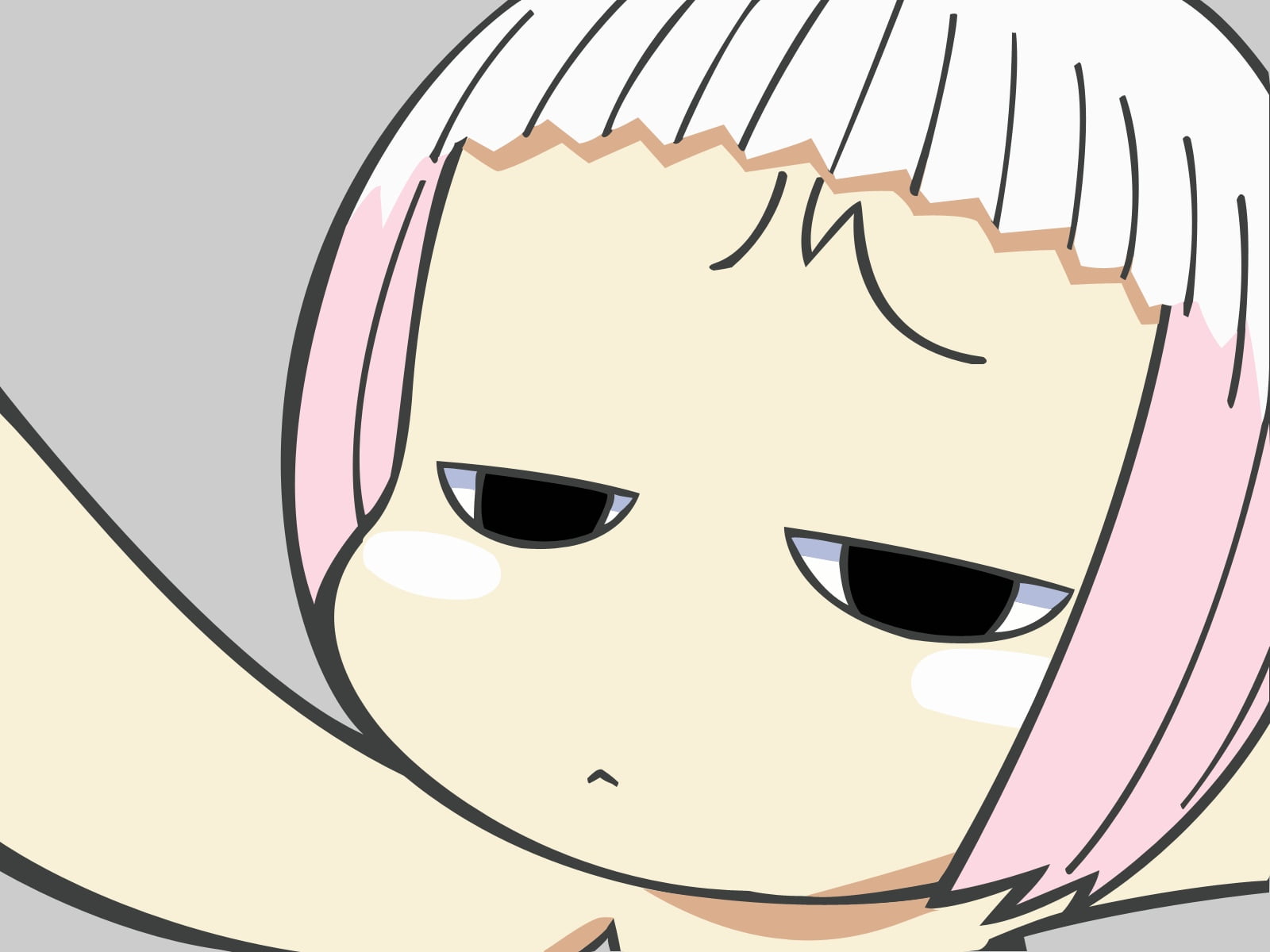 love, girl, cut out, pink color, computer equipment, detail, copy space, close-up, art and craft, single object, face, studio shot, jungle wa itsumo hale nochi guu, HD Wallpaper