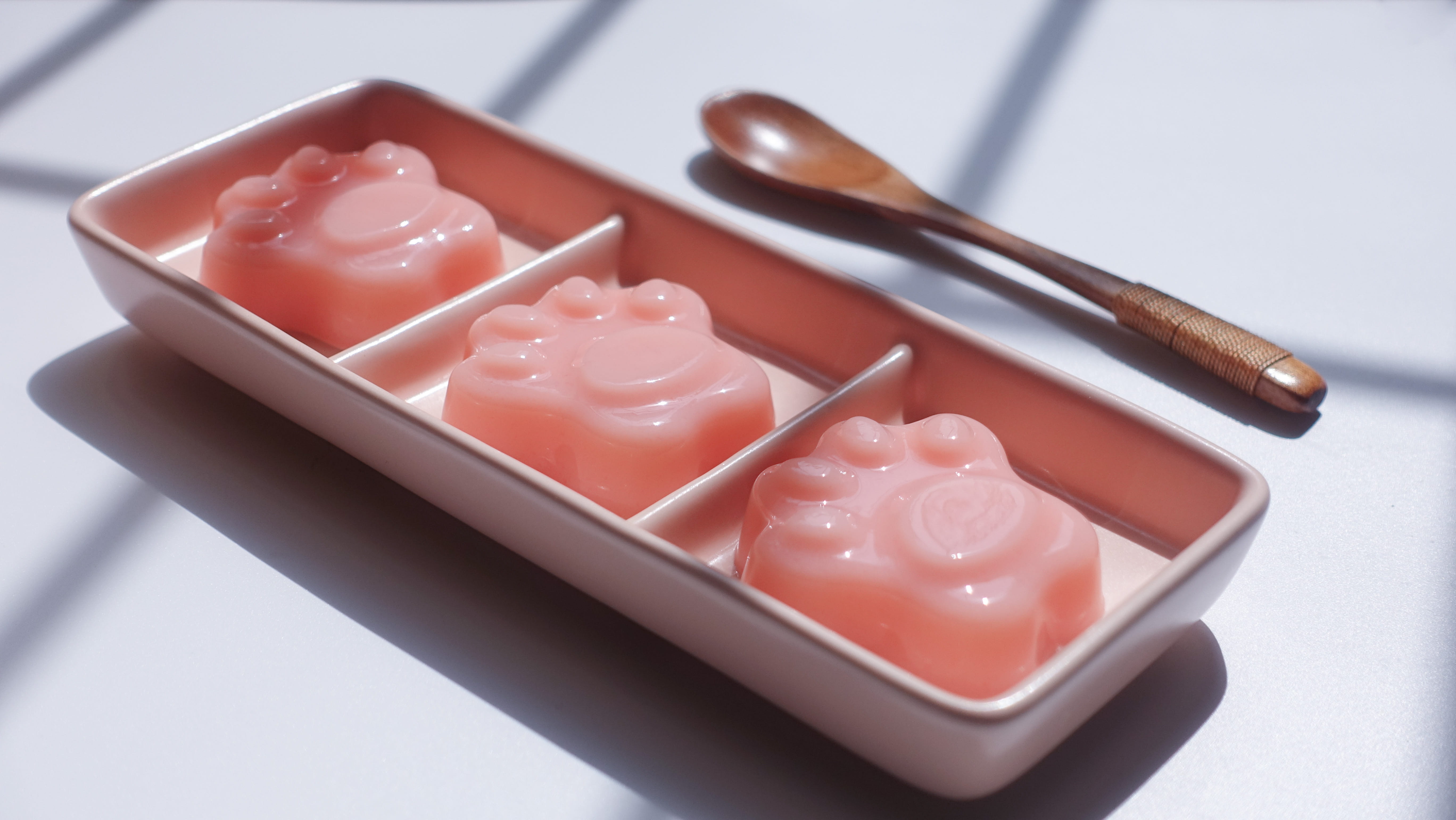 paws, container, tablespoon, no people, close-up, cut out, wooden, care, studio shot, food, pink, plastic, shapes, near, colors, wood, 5K, healthcare and medicine, HD Wallpaper