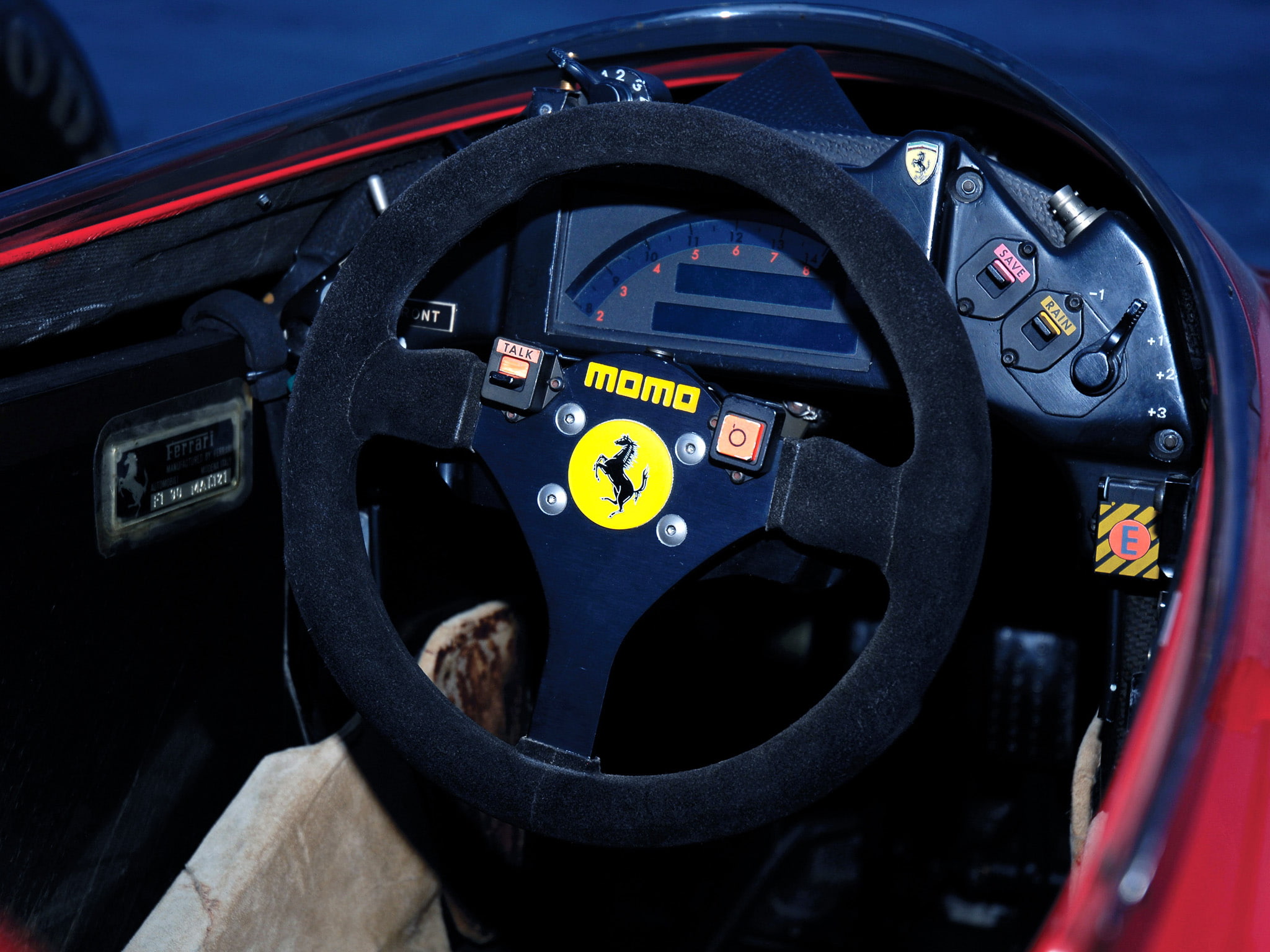 1990, race, f 1, 641, 1080P, formula, racing, interior, ferrari, HD Wallpaper