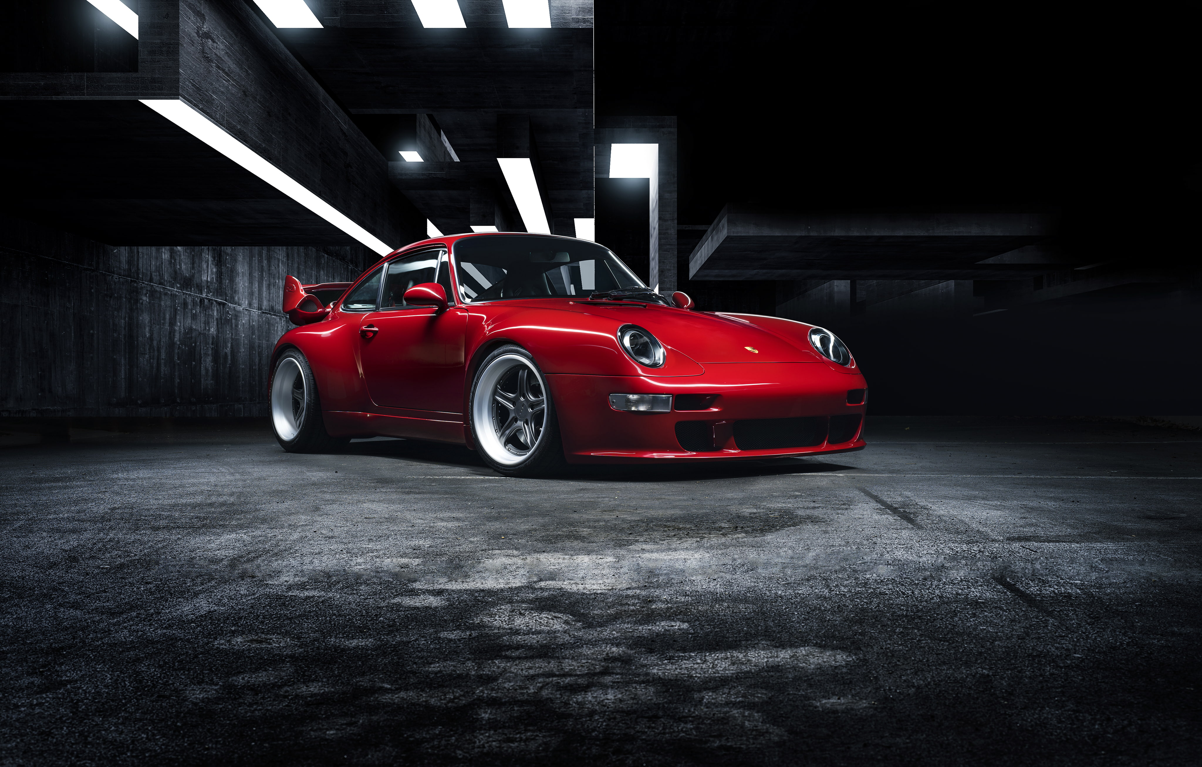 4K, 4K, Gunther Werks 400R, Porsche 911, HD Wallpaper