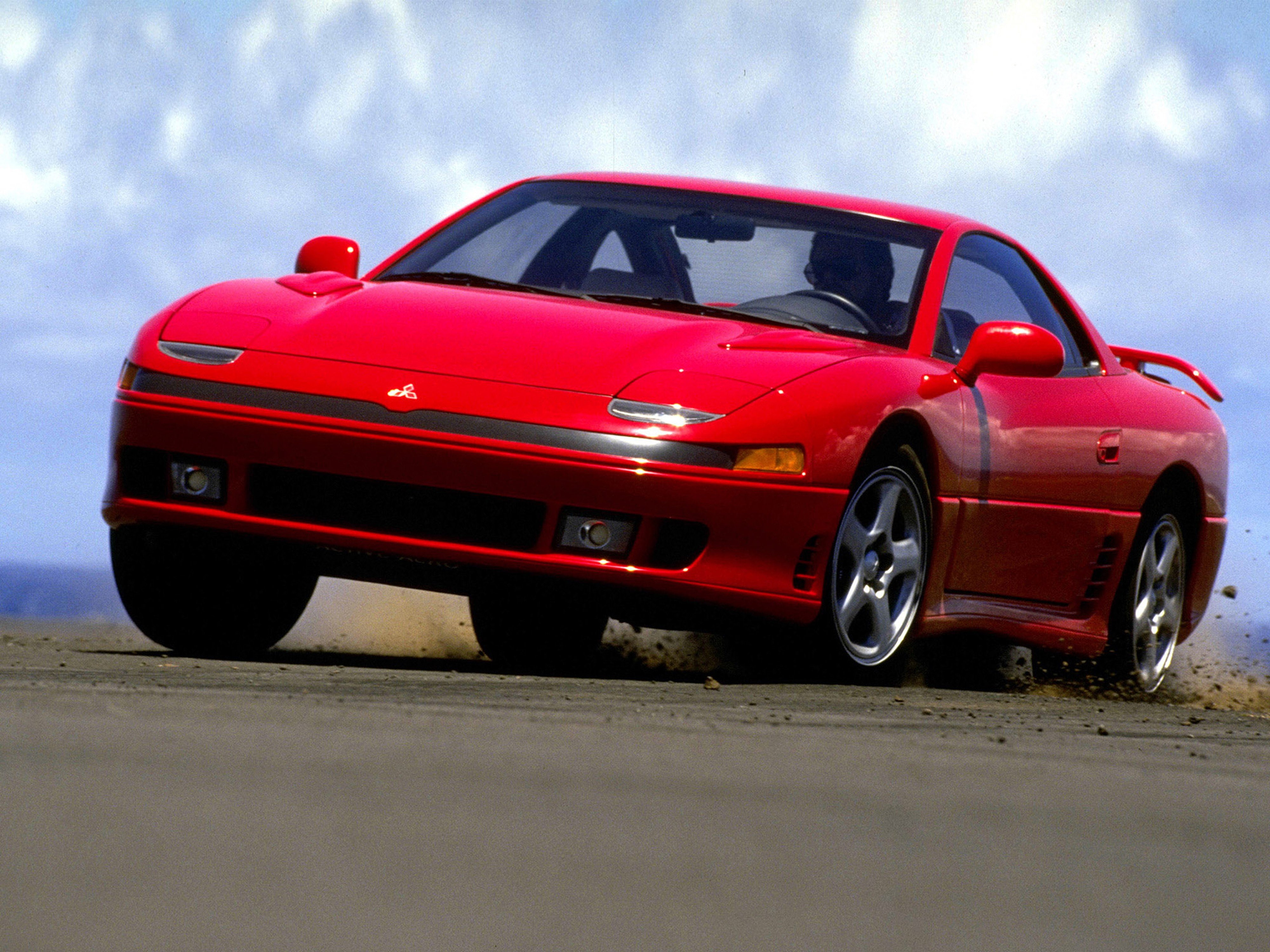4K, 4000x3000, sport, 1990, mitsubishi 3000gt, japan, car, HD Wallpaper