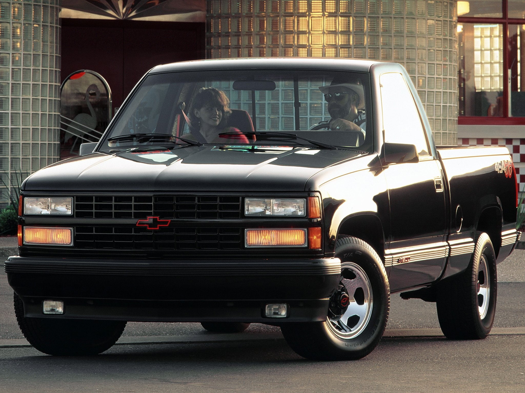 1080P, 1990, s s, pickup, 454, muscle, chevrolet, HD Wallpaper