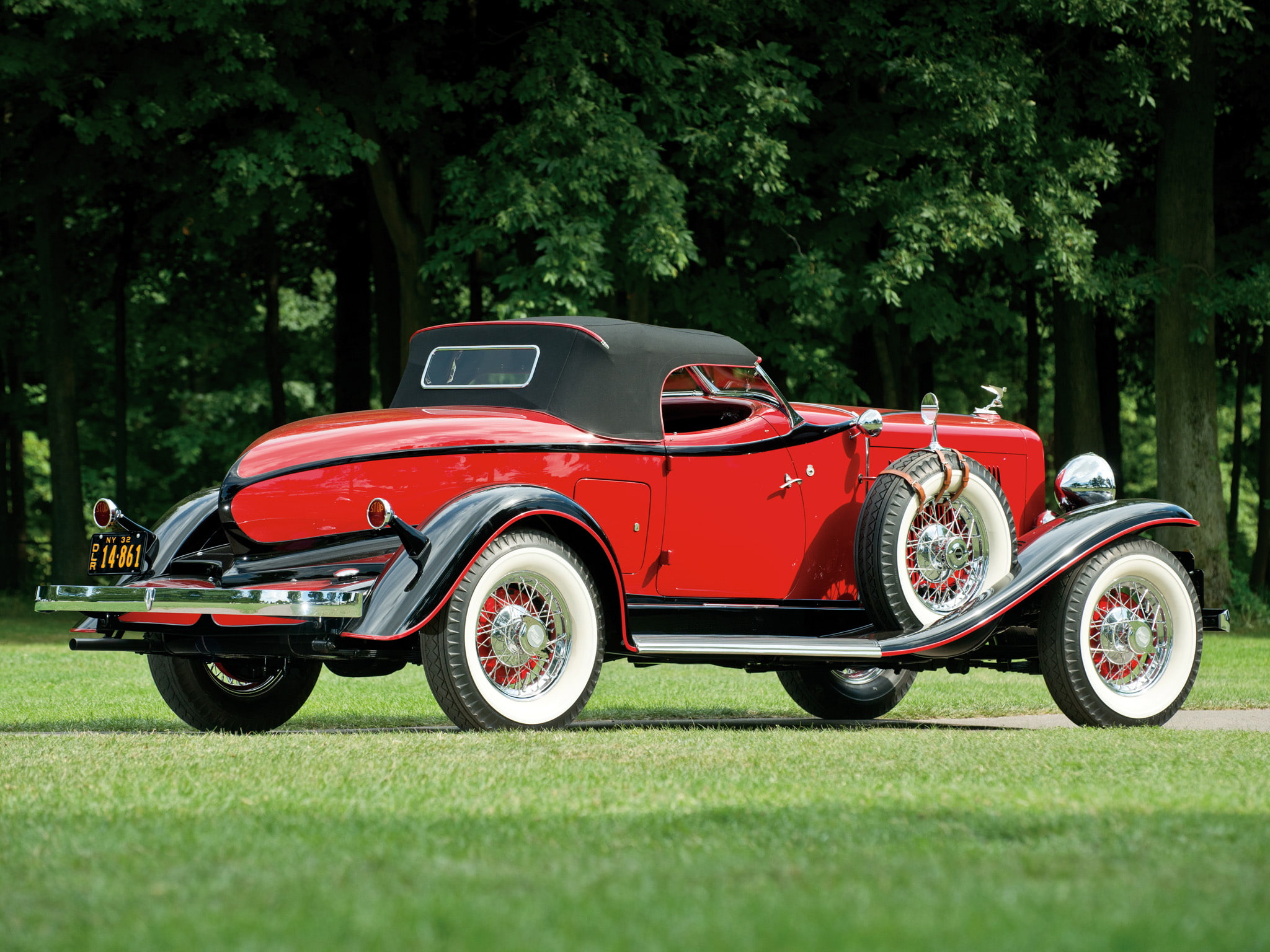 1931, speedster, auburn, 1080P, retro, boattail, 8 98, HD Wallpaper
