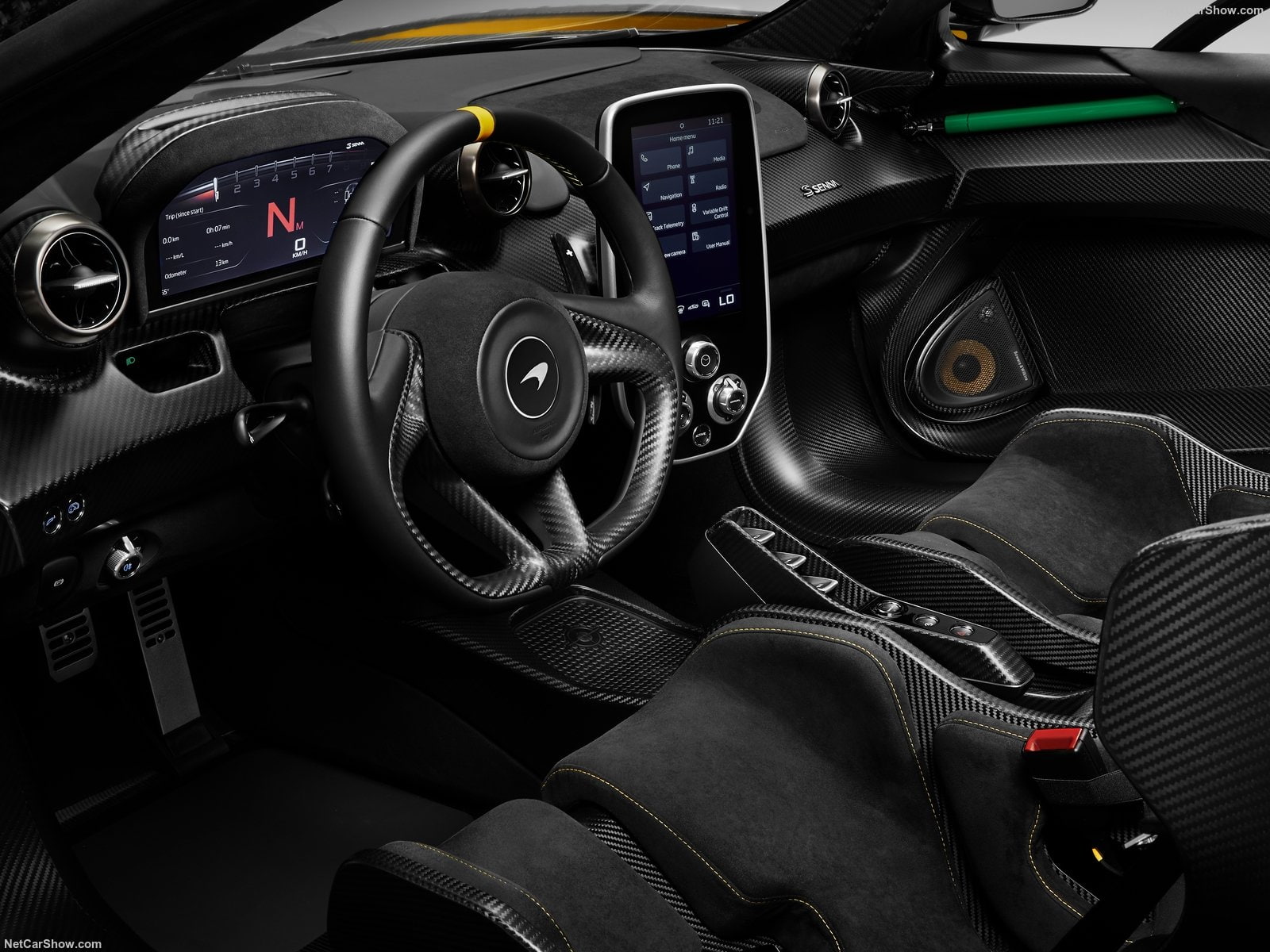 mclaren, dragonball, hd, px, 2019 McLaren Senna Carbon Theme by MSO, senna, carbon, theme, art, 1600x1200 px, x, mso, car, anime, 720P, HD Wallpaper
