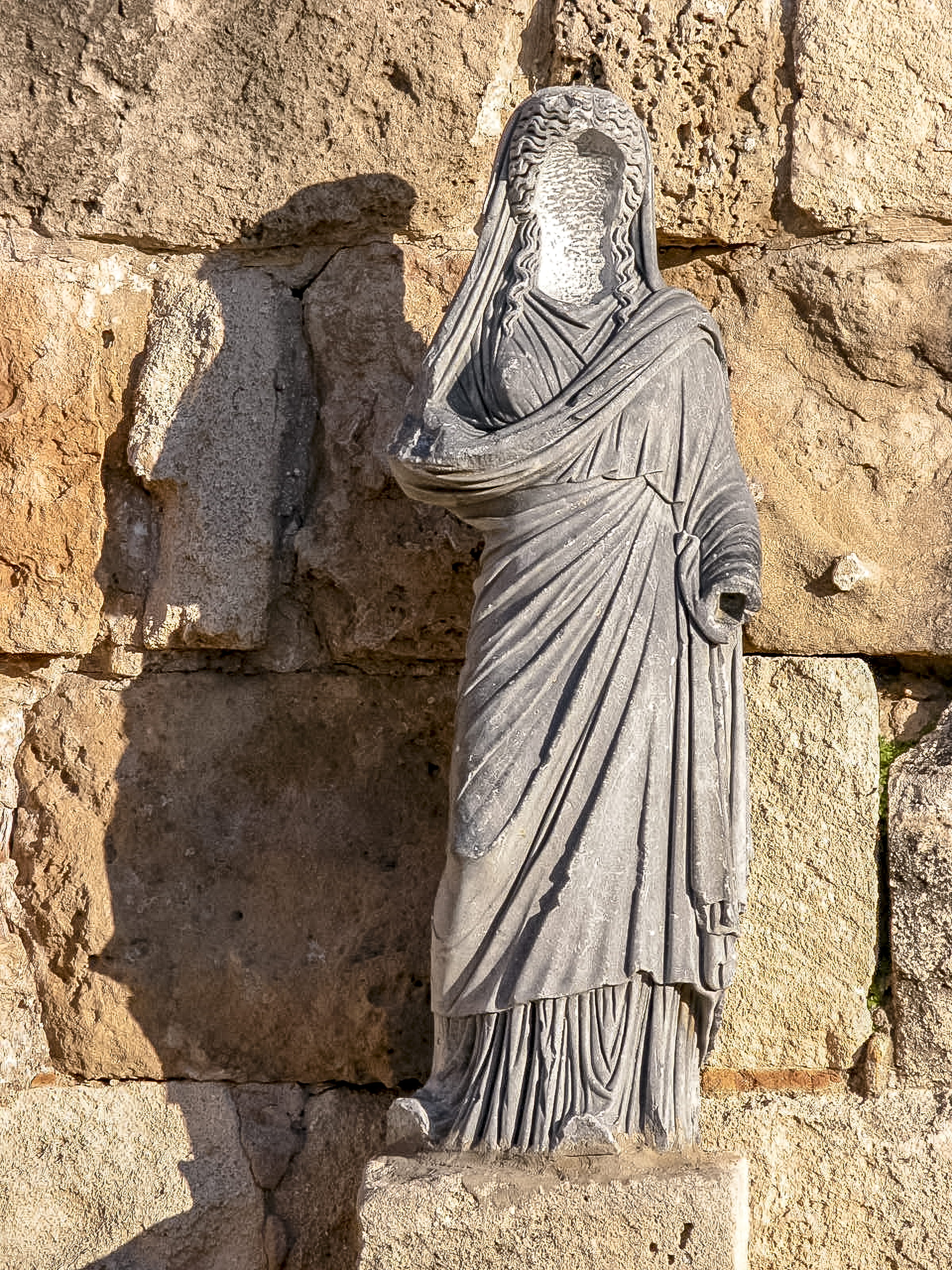 famagusta, 2K, ancient civilization, carving - craft product, wall, representation, history, greek, art and craft, sculpture, salamis, mystical, ancient, Phone HD Wallpaper