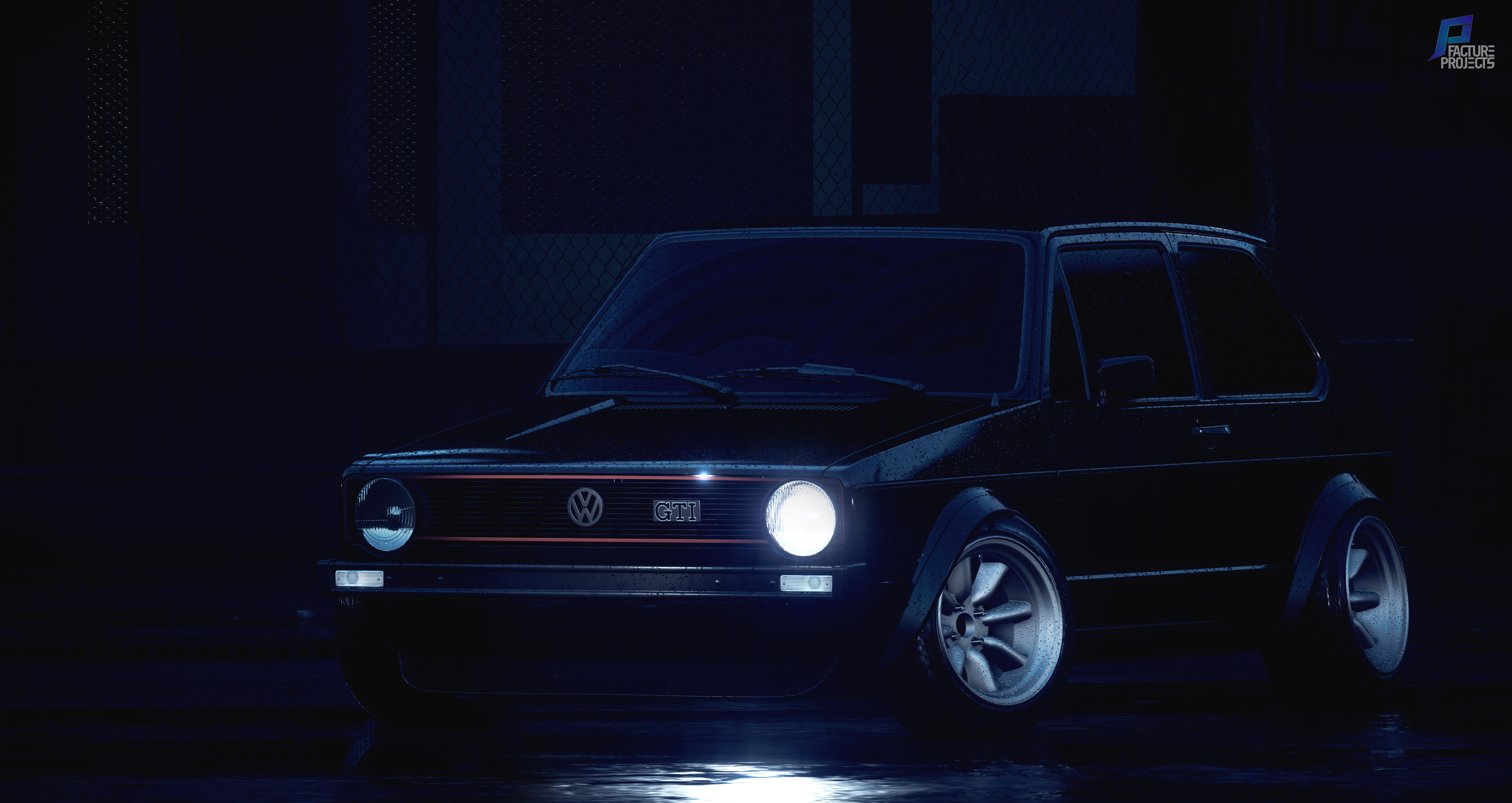 black cars, 5K, Need for Speed, NFS 2015, black, car, Volkswagen Golf GTI, HD Wallpaper