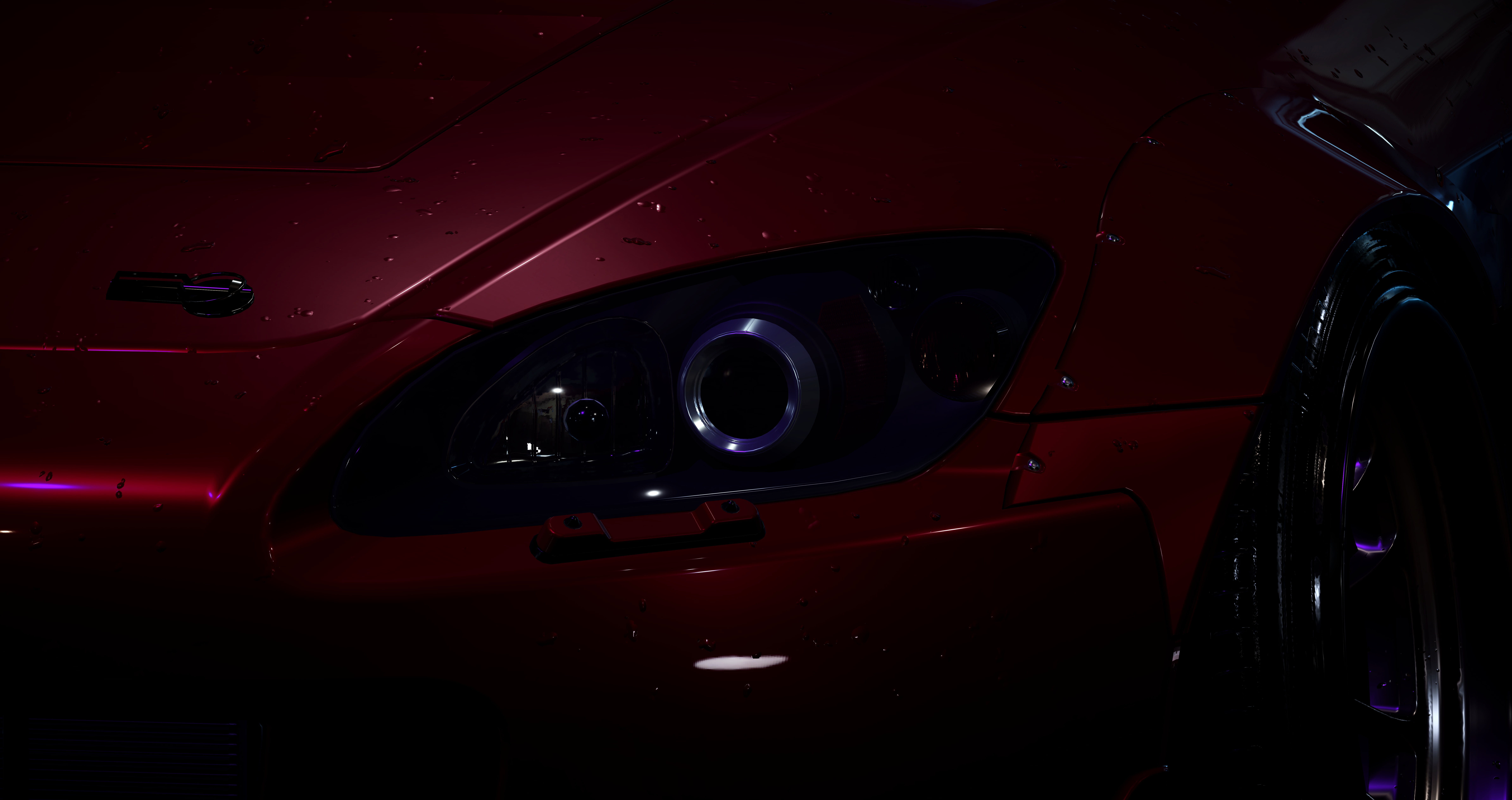 8K, Honda S2000, Need for Speed, car, red, NFS 2015, HD Wallpaper
