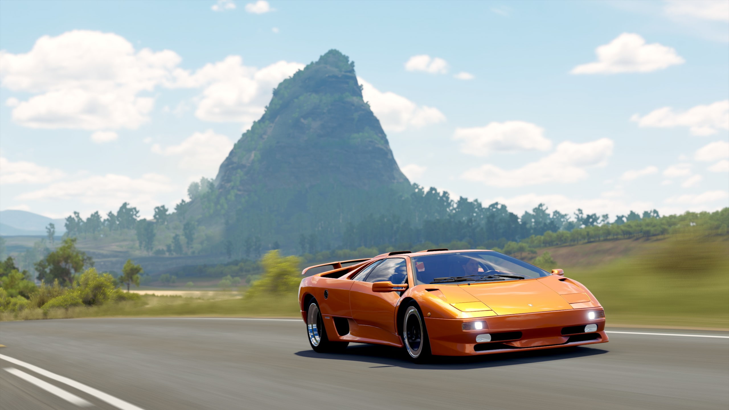 Forza horizon 3, 2K, Lamborghini Diablo Sv, car, 2K, HD Wallpaper