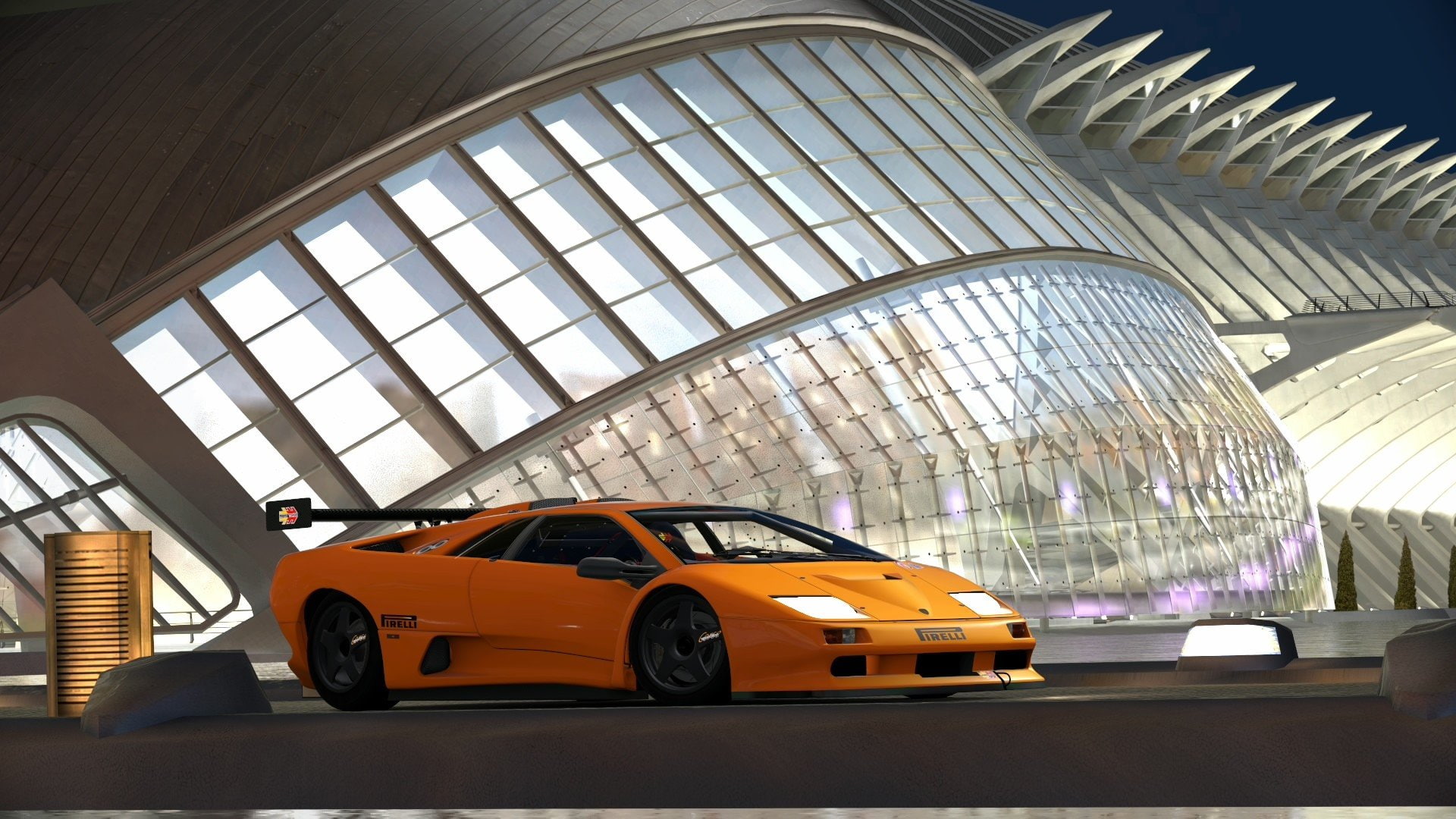 Lamborghini Diablo Sv, Racing Simulators, 1080P, Lamborghini Diablo, Gran Turismo, HD Wallpaper