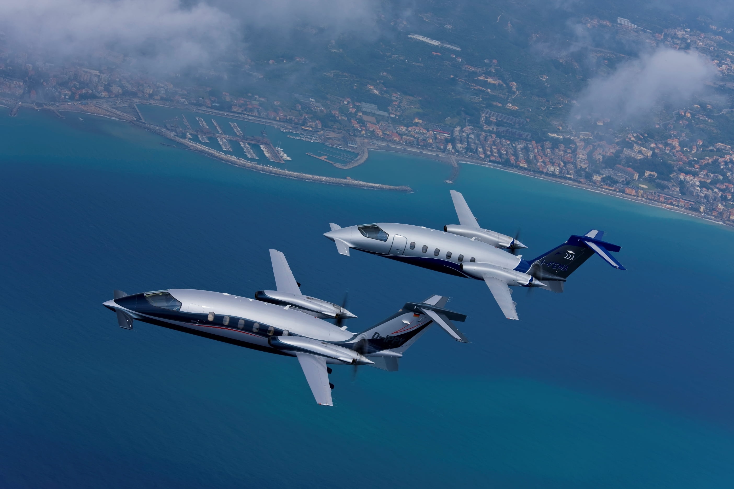 Business Jet, Piaggio P-180 Avanti II, 2K, made in ITALY, HD Wallpaper